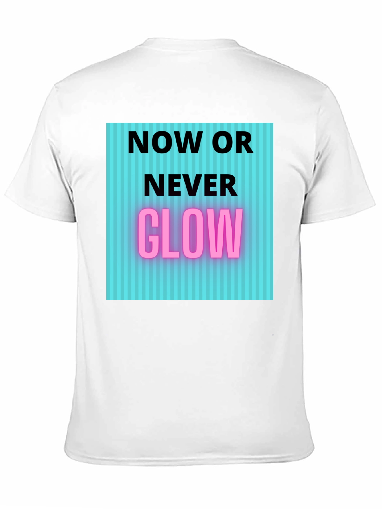 Black Now or Never Glow T-Shirt view 11