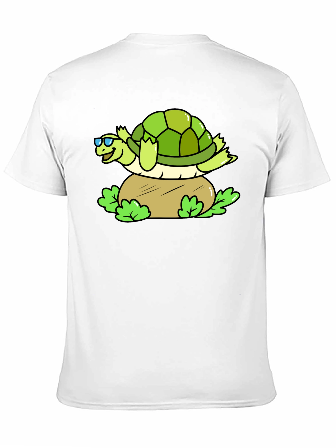 Black Cool Turtle Graphic T-Shirt - Relaxed Fit view 11