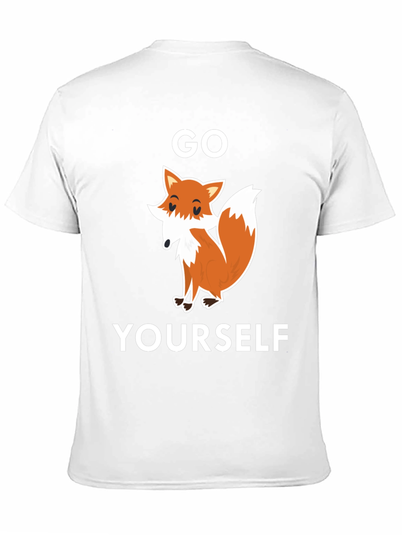 Black Go Fox Yourself Graphic T-Shirt view 11