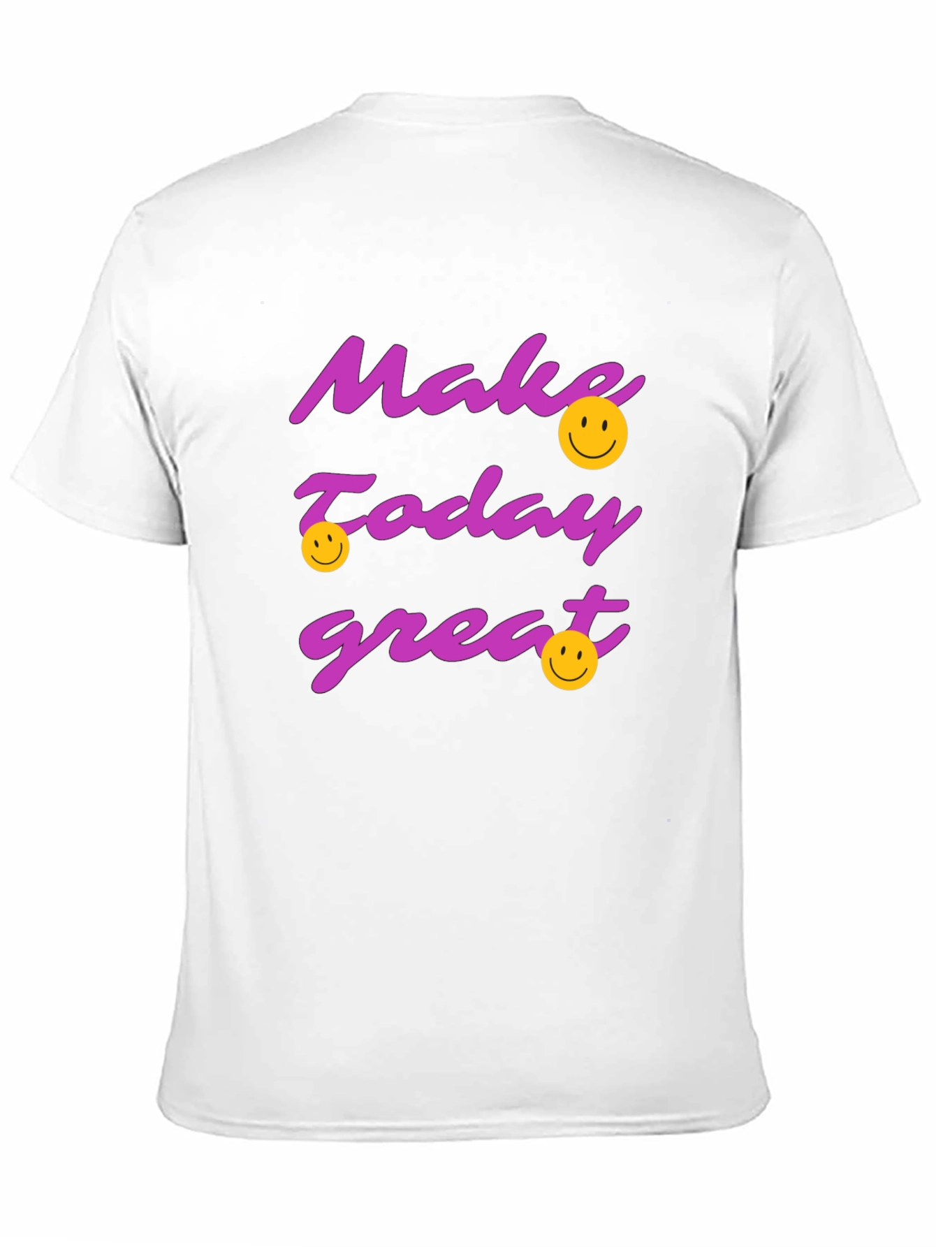 Black Make Today Great Graphic T-Shirt - Black view 11