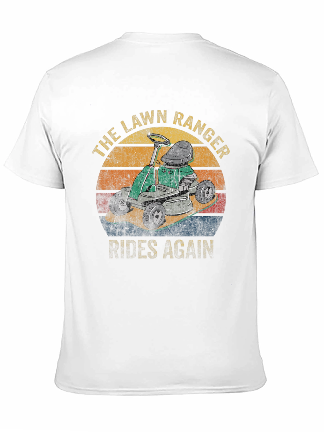 Black The Lawn Ranger T-Shirt - Rides Again Graphic Tee view 11