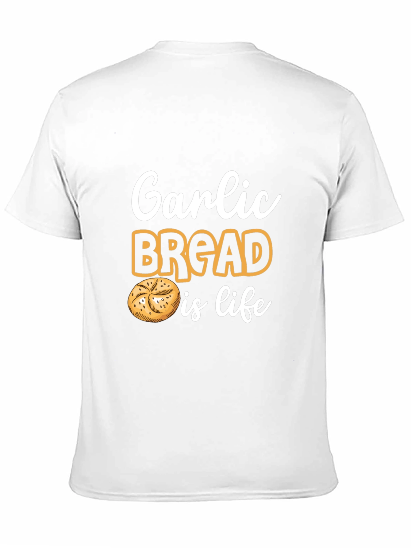Black Garlic Bread is Life Graphic Tee - Soft Cotton Blend view 11