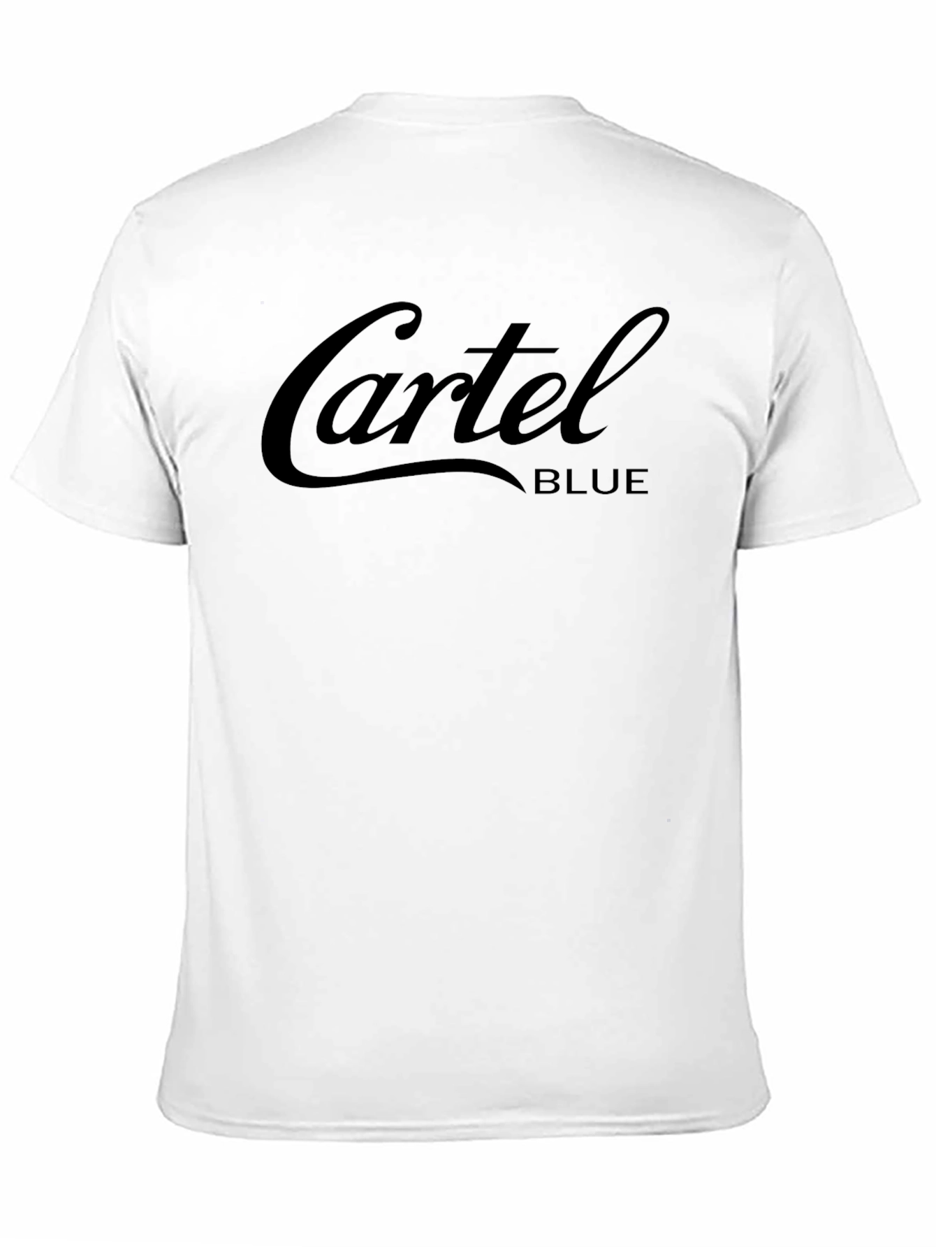 Black Cartel Blue Graphic Print Black T-Shirt view 11