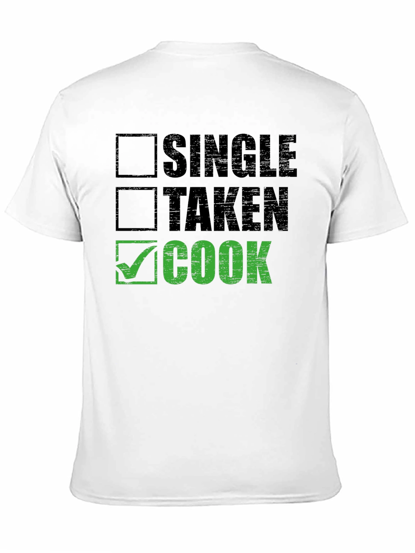 Black Single Taken Cook Graphic T-Shirt view 11
