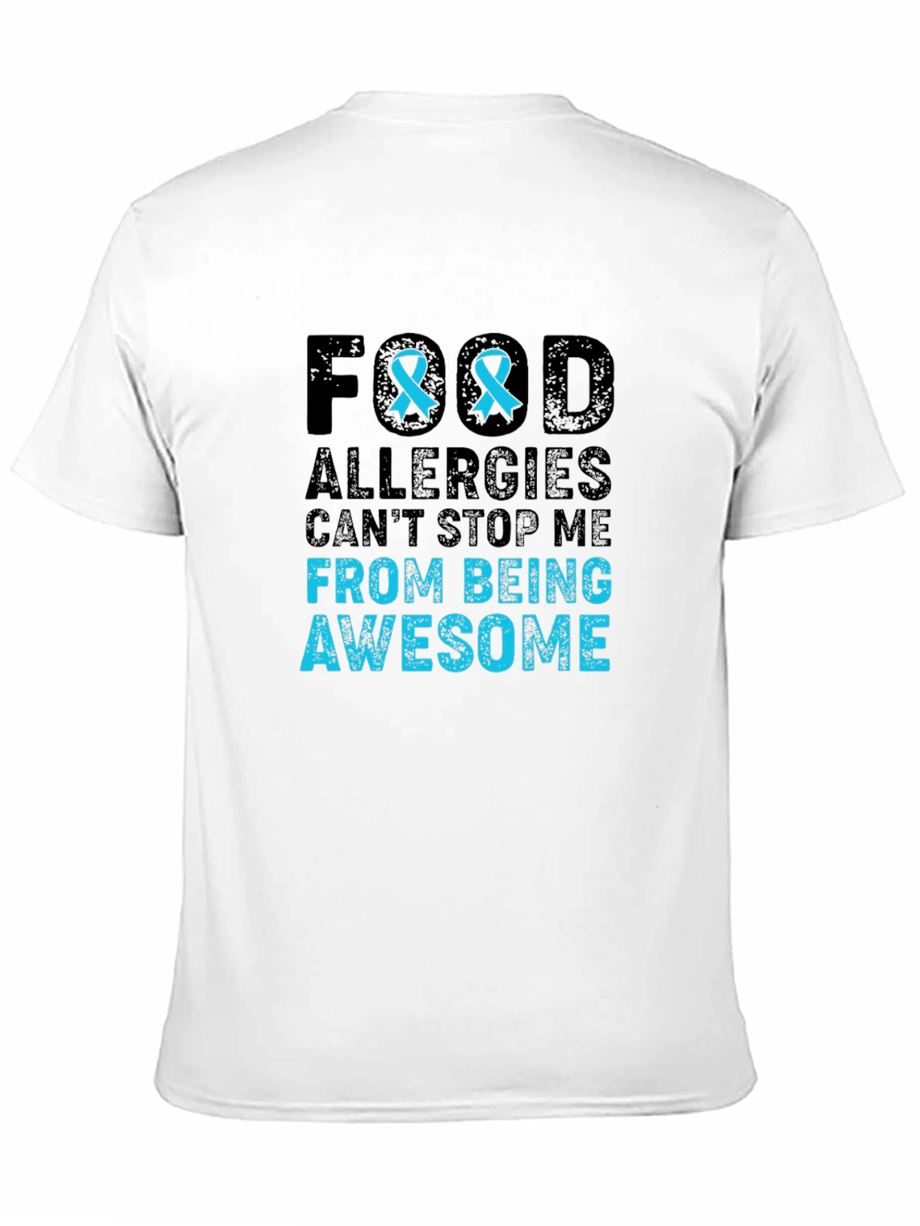 Black Food Allergies Awareness T-Shirt - Awesome! view 11