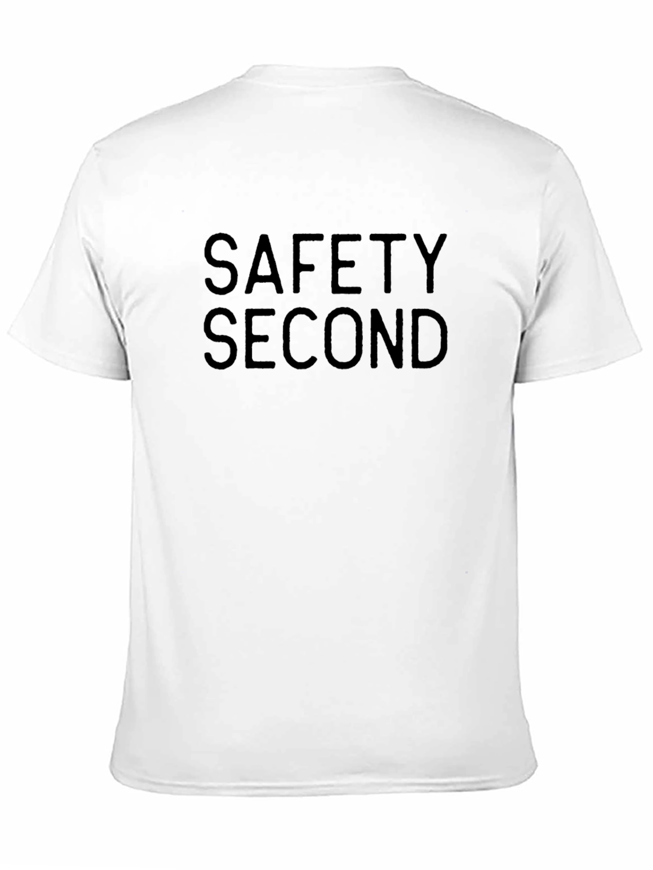 Black Safety Second Black Crewneck T-Shirt view 11