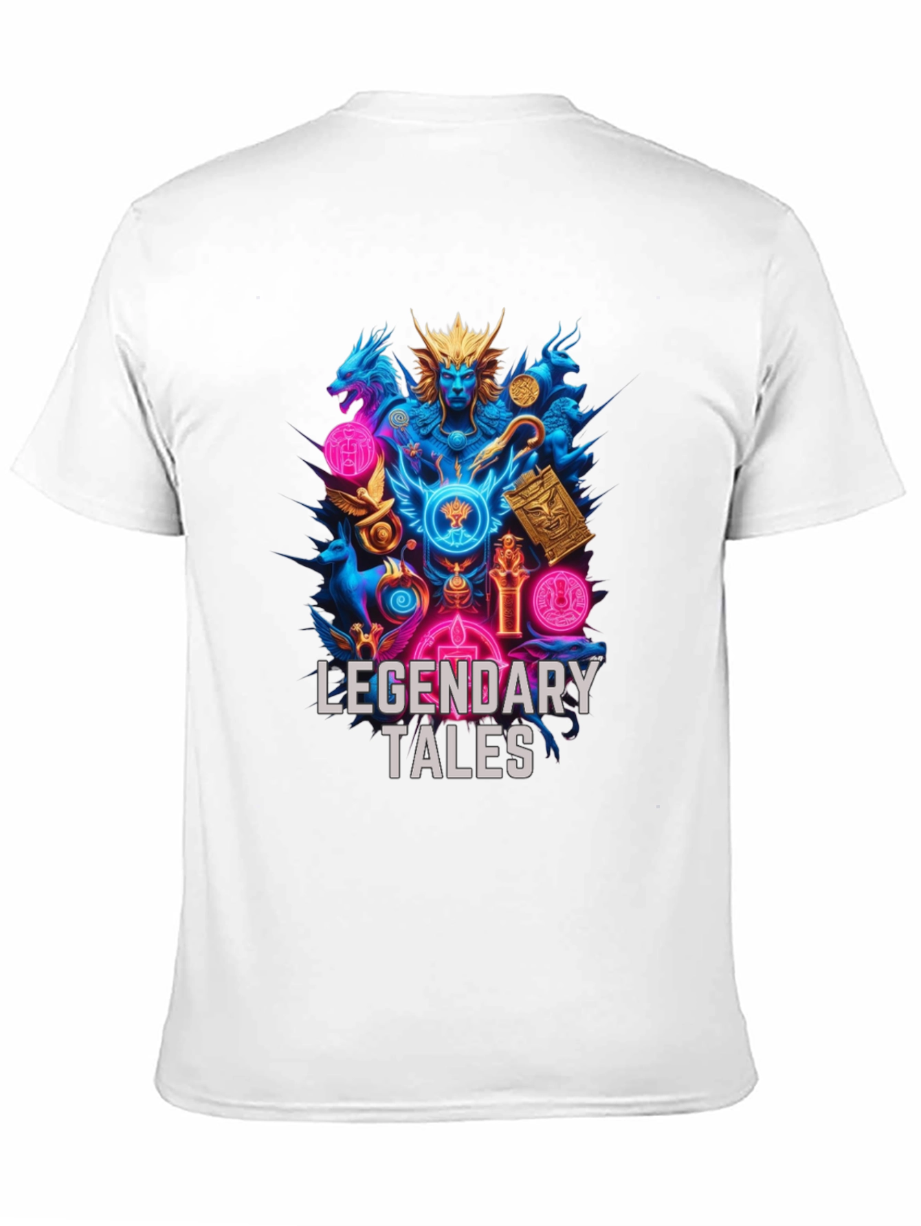 Black Legendary Tales Graphic Tee view 11