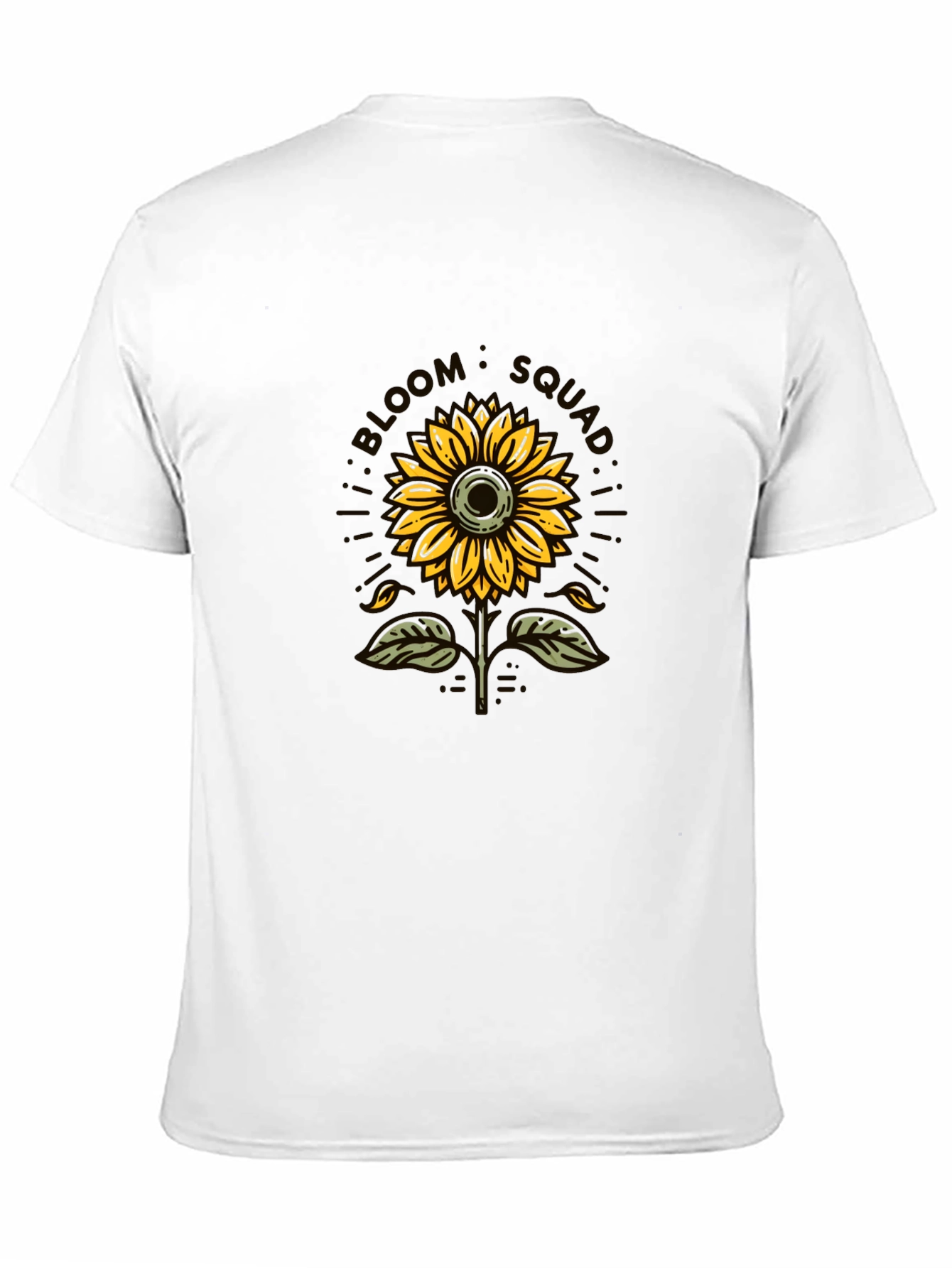 Black Bloom Squad Sunflower Graphic Tee view 11