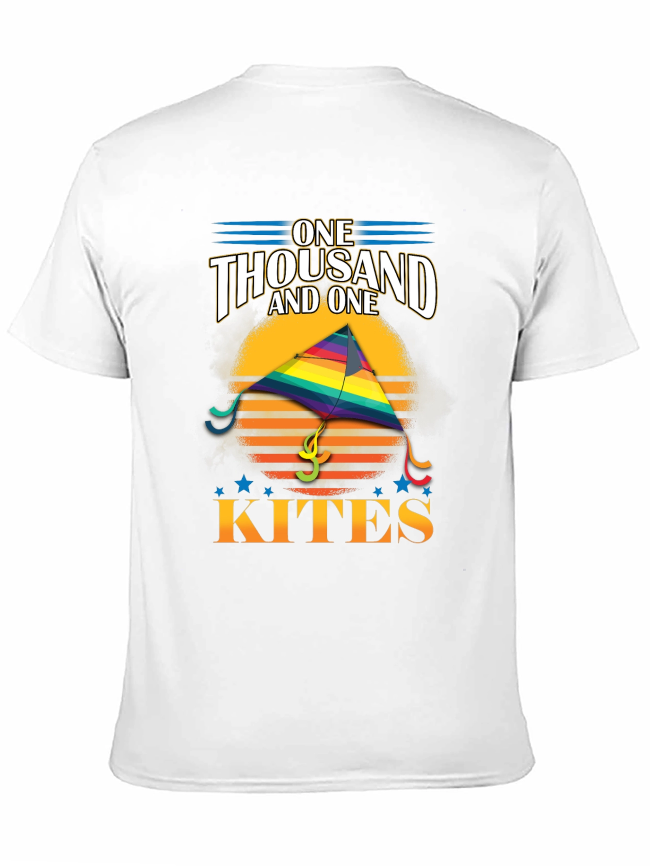 Black One Thousand and One Kites Graphic Tee view 11