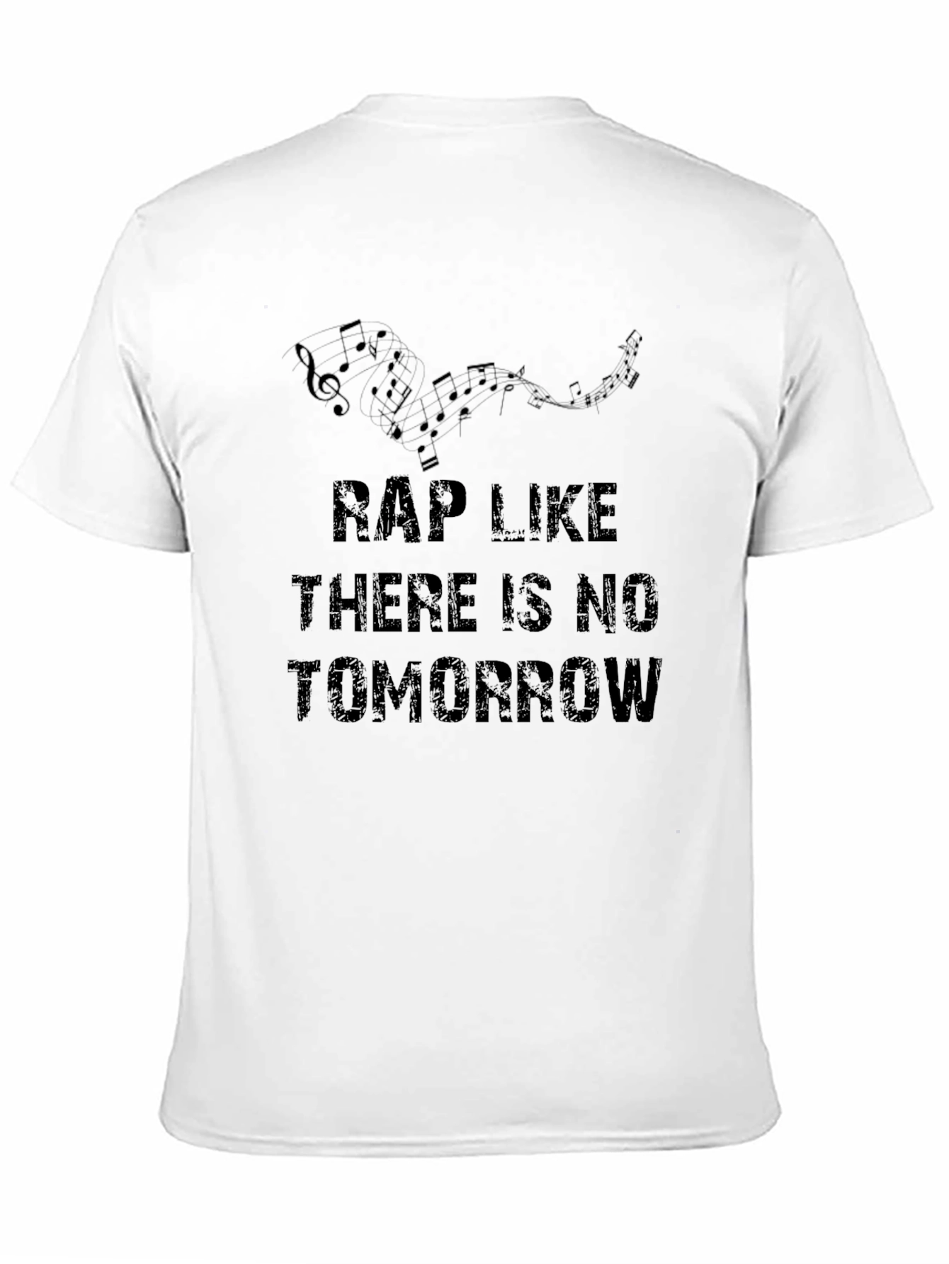 Black Rap Like There's No Tomorrow T-Shirt view 11