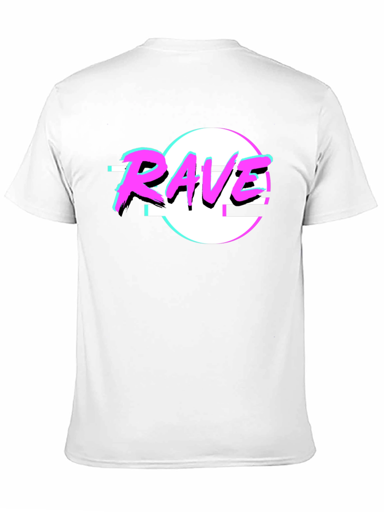 Rave Retro T-Shirt - 80s Neon Design - 11