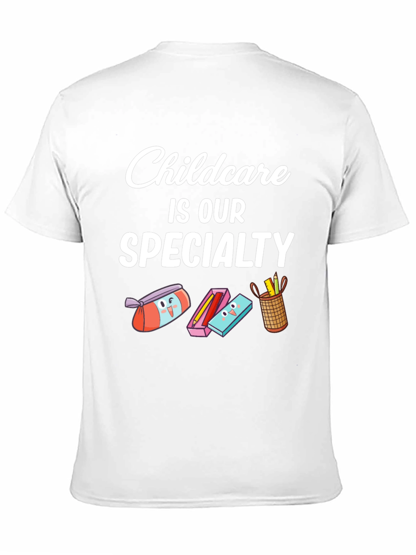 Black Childcare Is Our Specialty Graphic Tee view 11