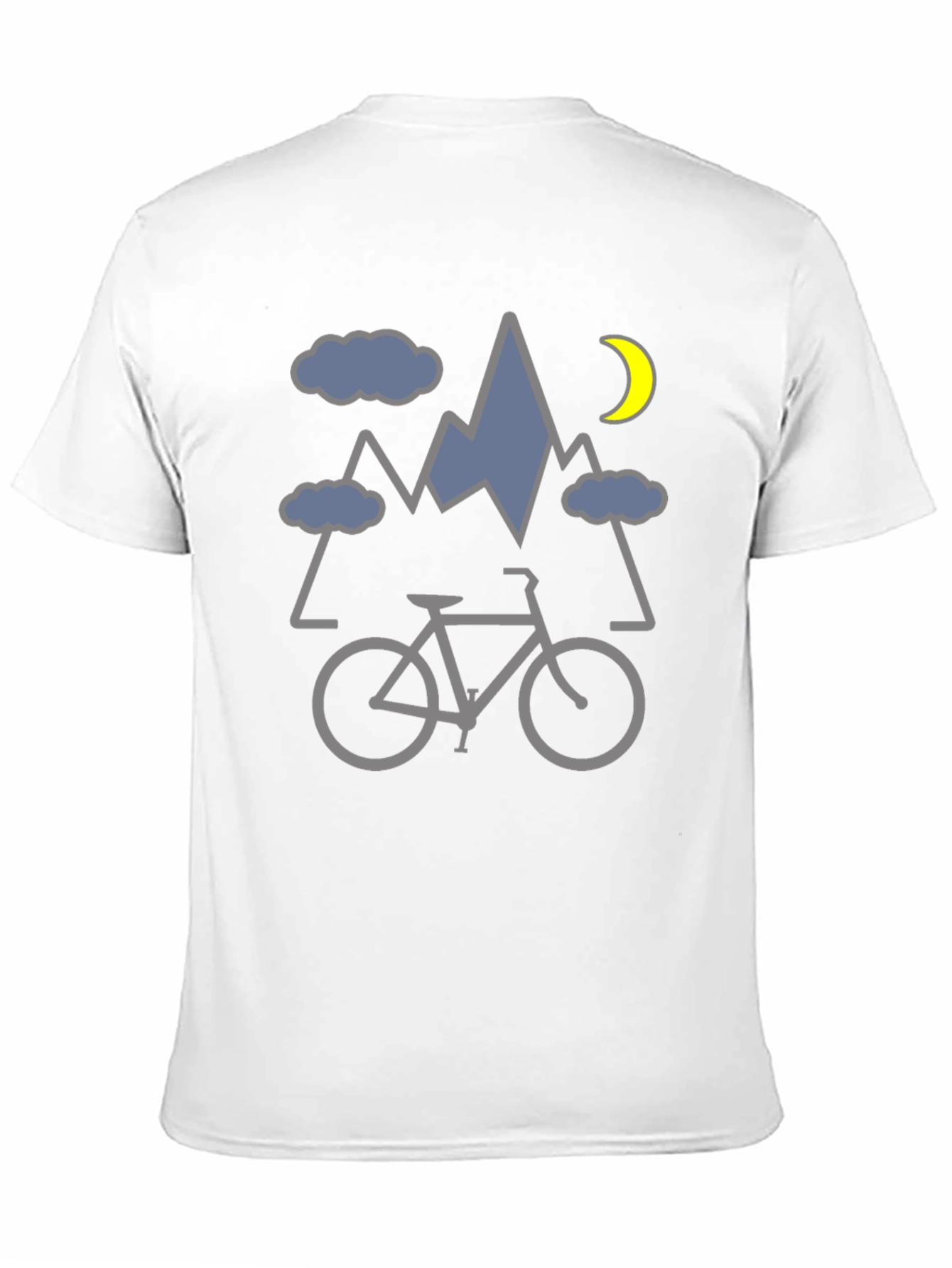 Black Mountain Bike Graphic Tee - Adventure Awaits view 11