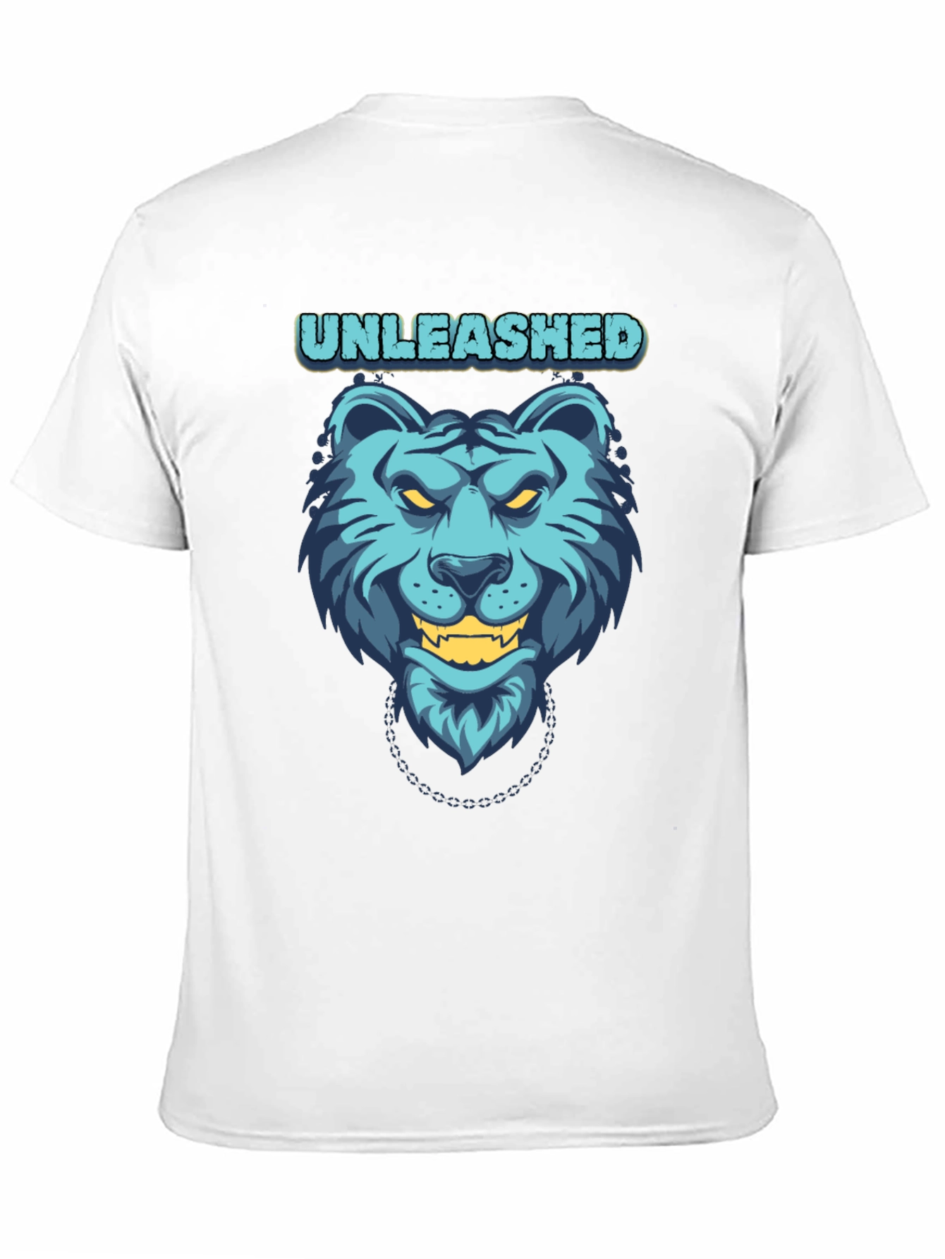 Black Unleashed Tiger Graphic Tee - Men's Black T-Shirt view 11