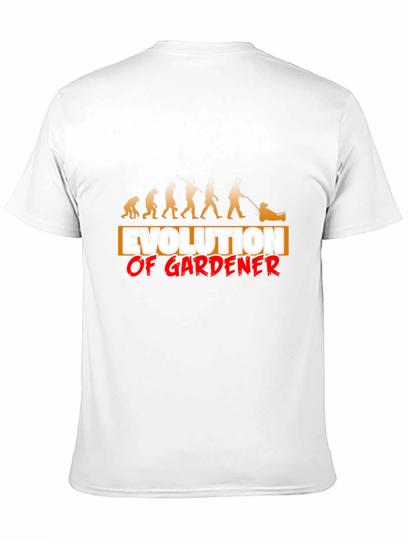 Black Evolution of Gardener Black Graphic Tee view 11
