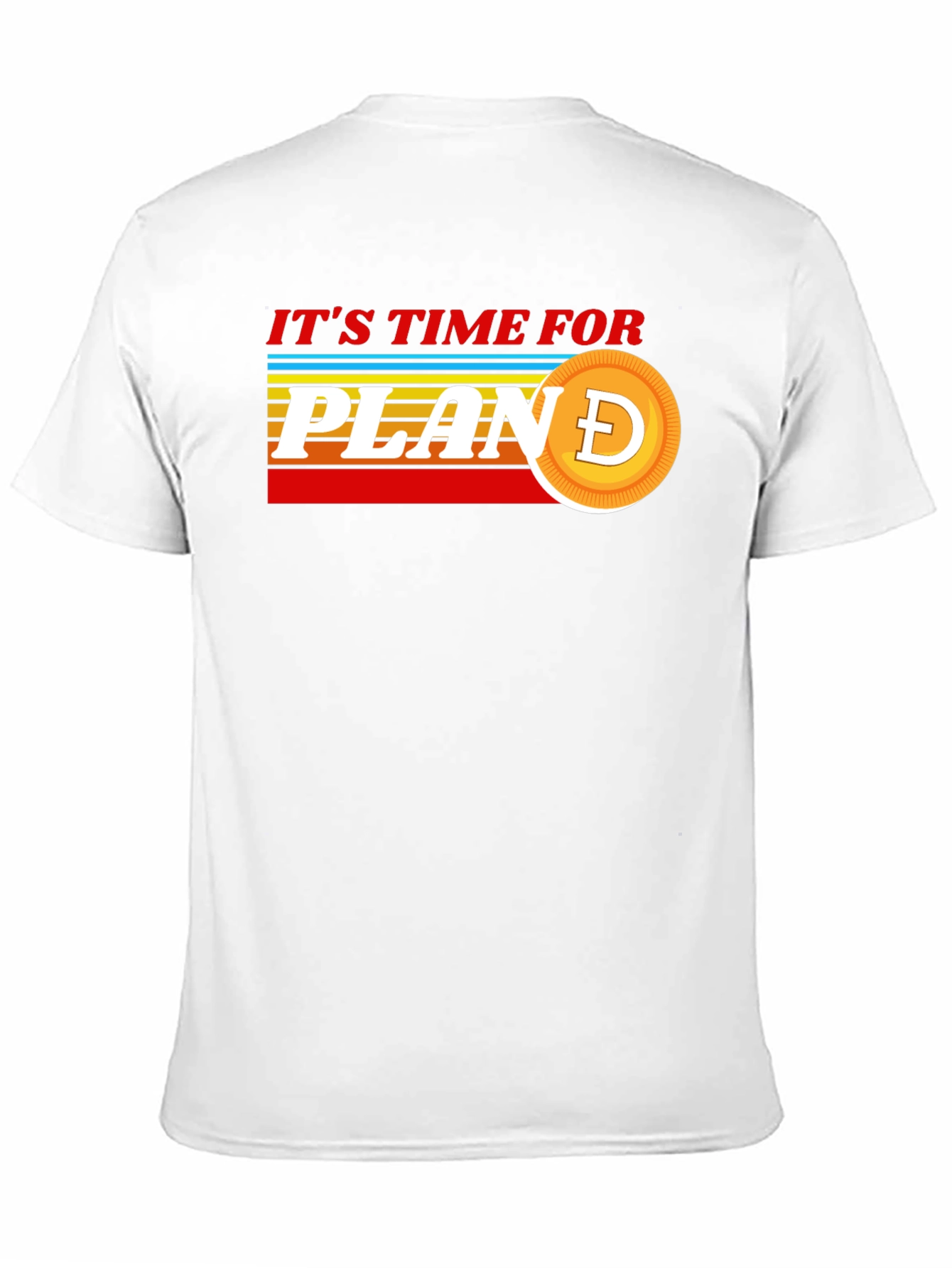 Black It's Time For Plan Doge T-Shirt view 11