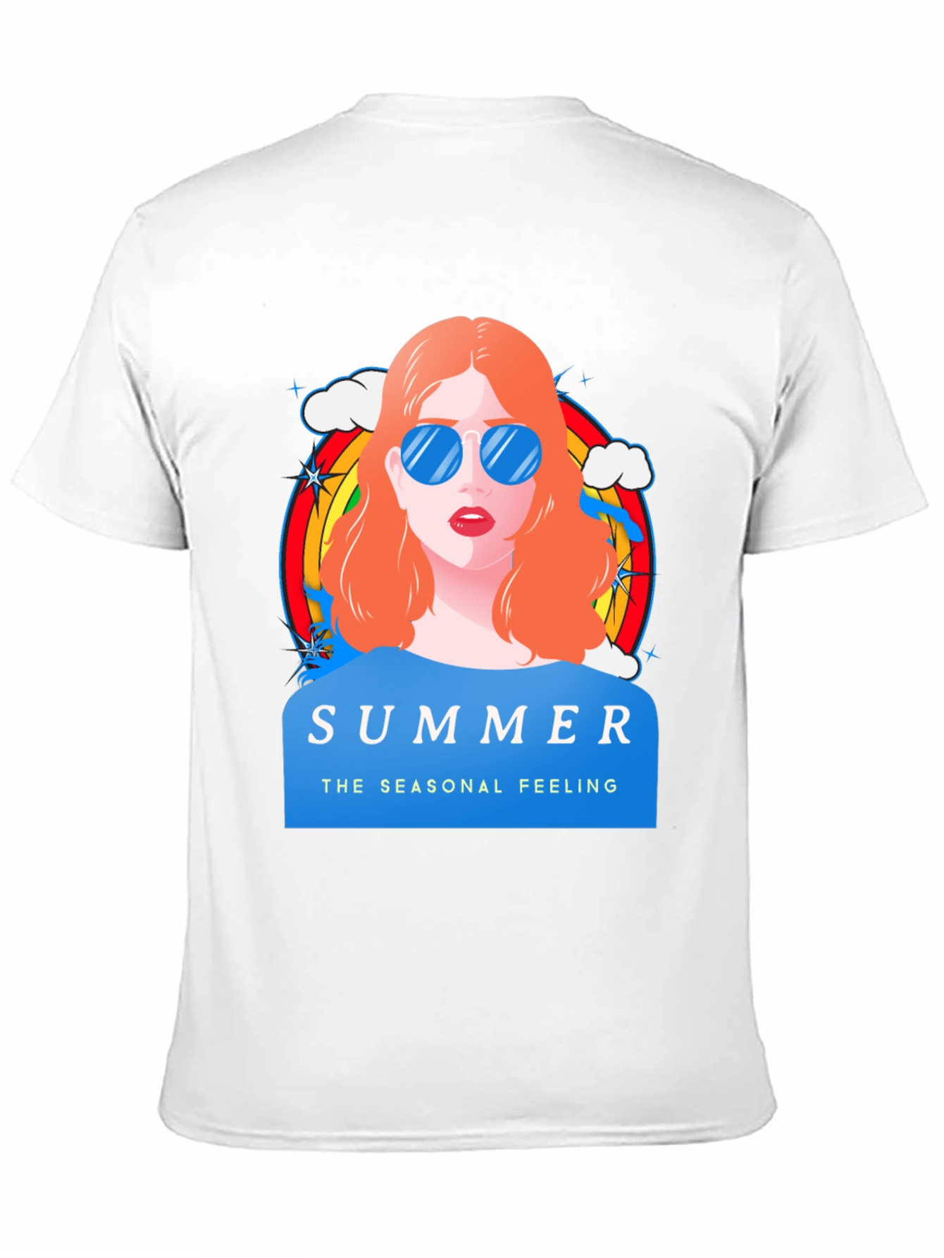 Summer Feeling Graphic T-Shirt - 11