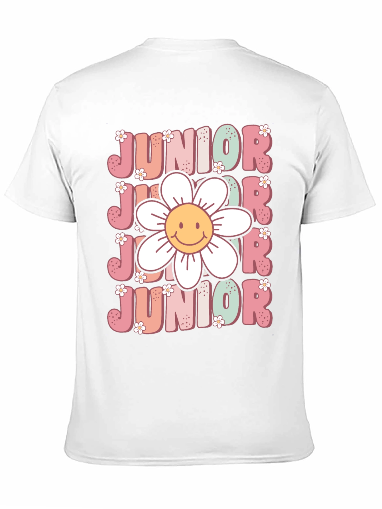 Black Junior Smiley Face T-Shirt view 11