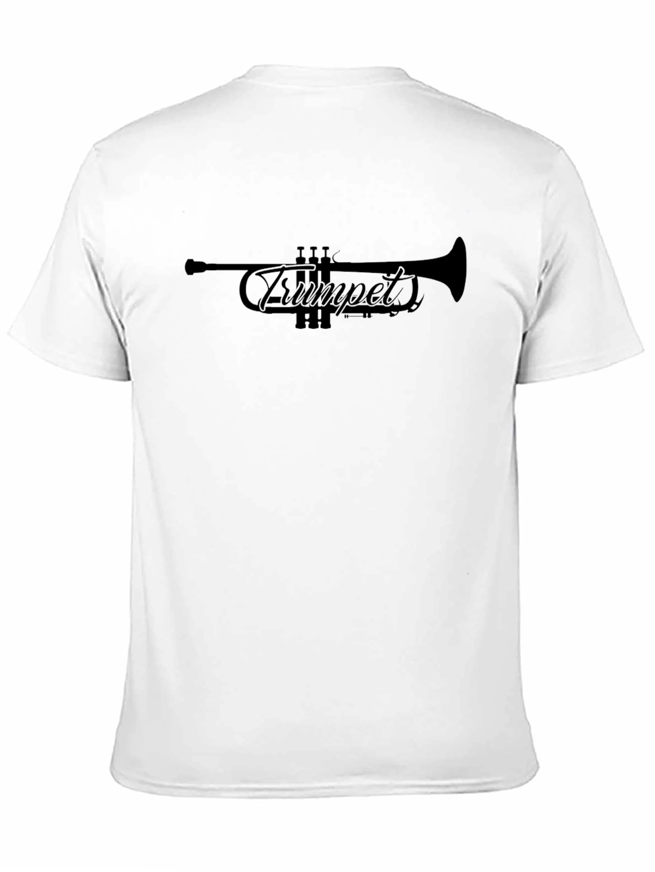 Black Trumpet T-Shirt - Music Lover Tee view 11