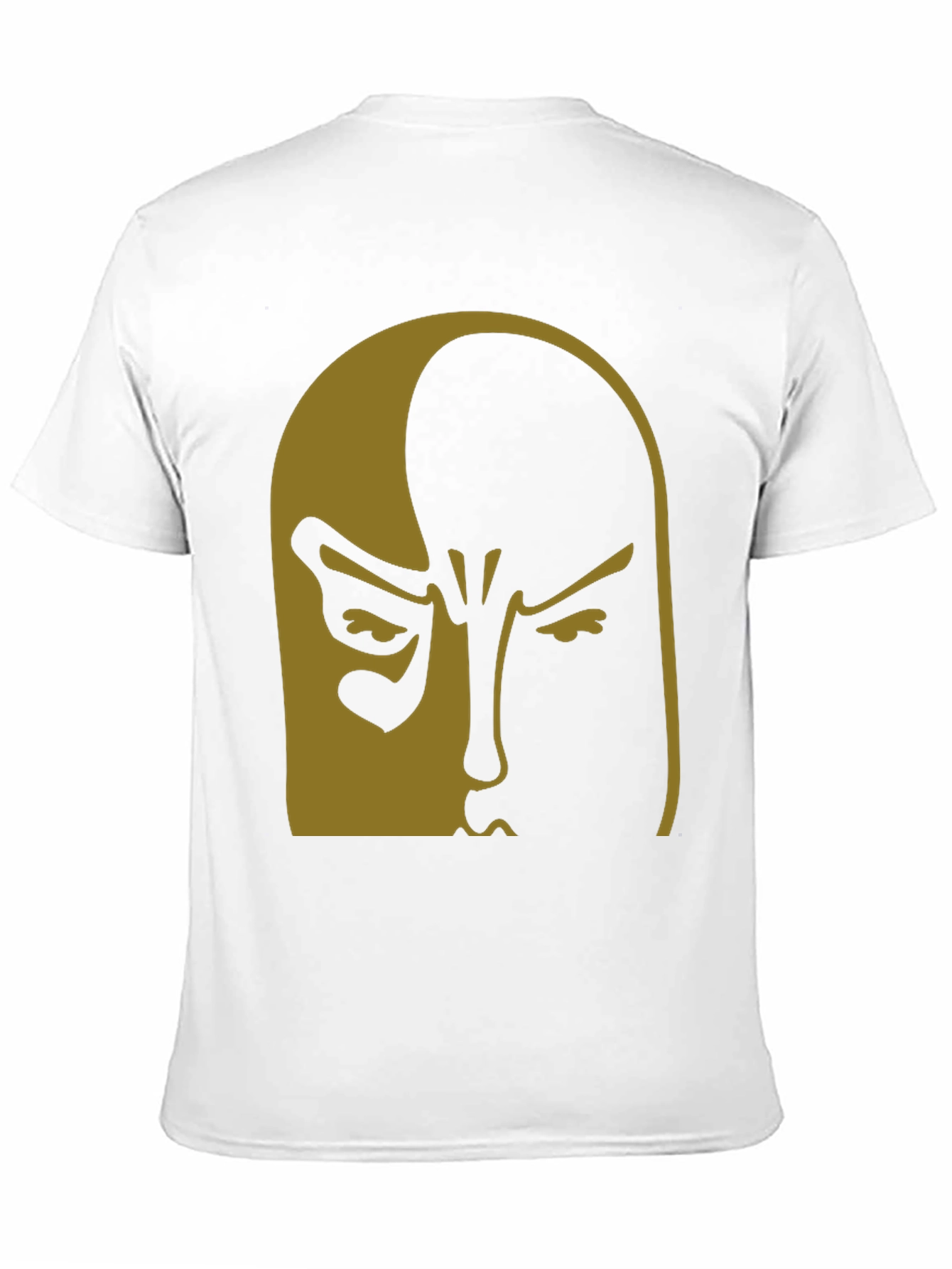 Black Mystery Face Graphic Tee view 11