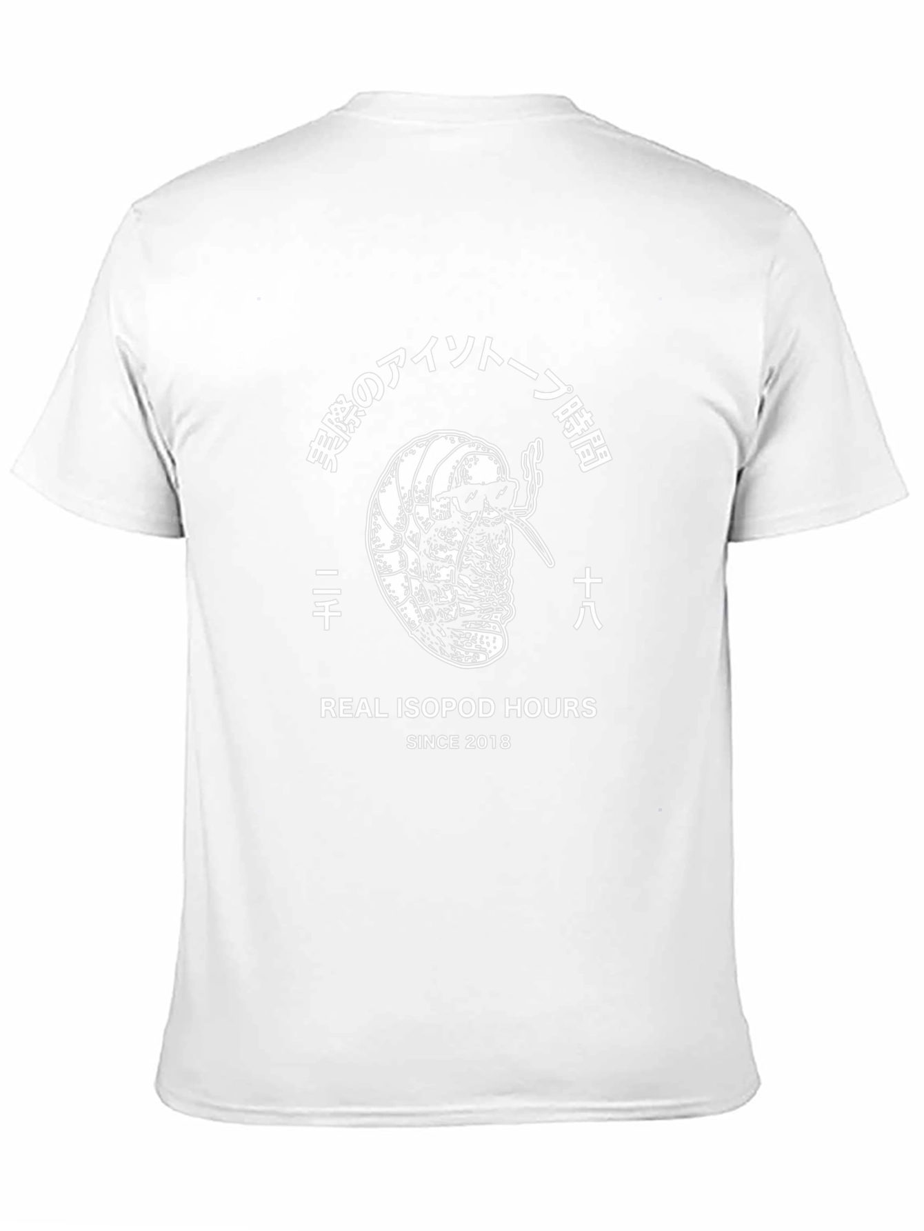 Black Real Isopod Hours Graphic T-Shirt view 11