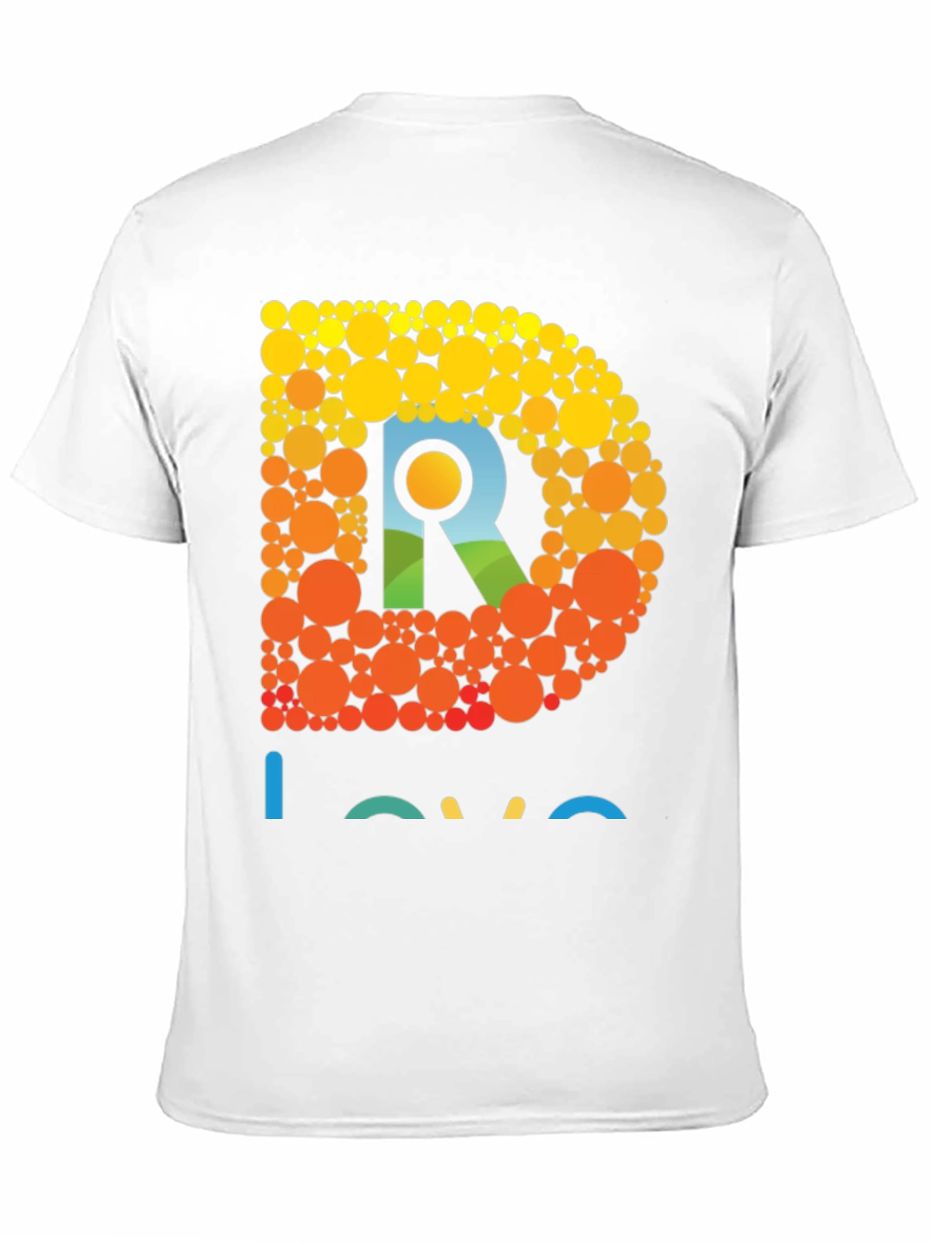 Black D Love Graphic T-Shirt - Stylish Comfort view 11