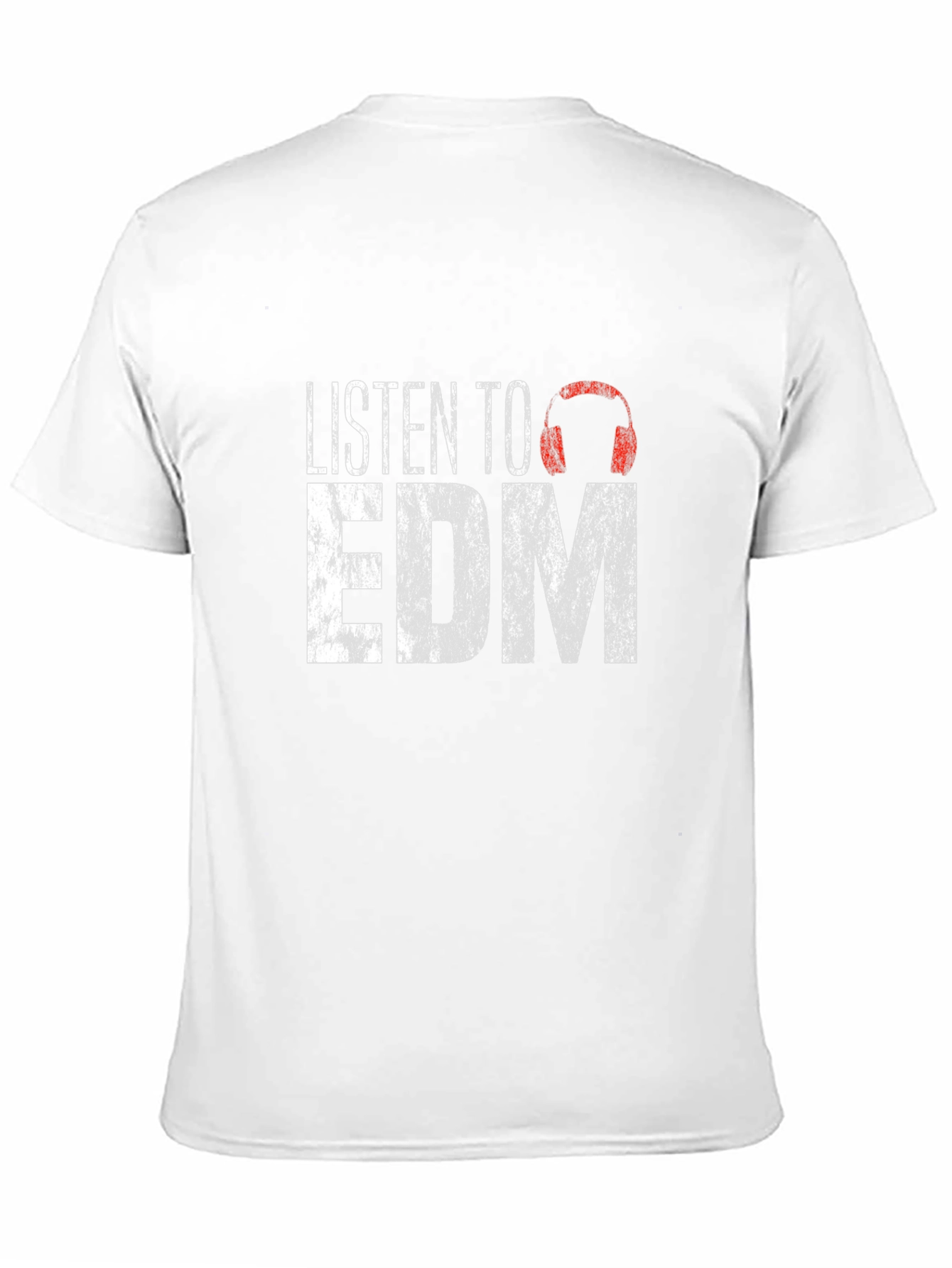 Black Listen to EDM Graphic Tee view 11