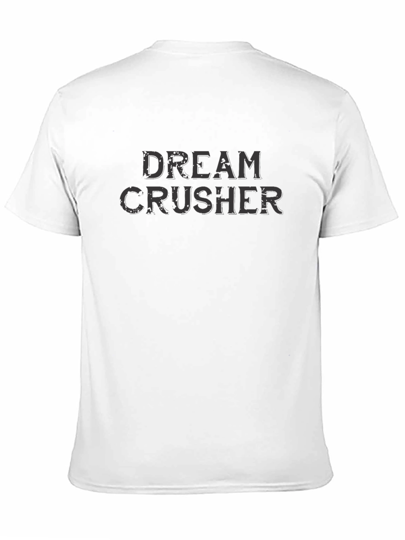 Black Dream Crusher Graphic Tee - Black Unisex T-Shirt view 11