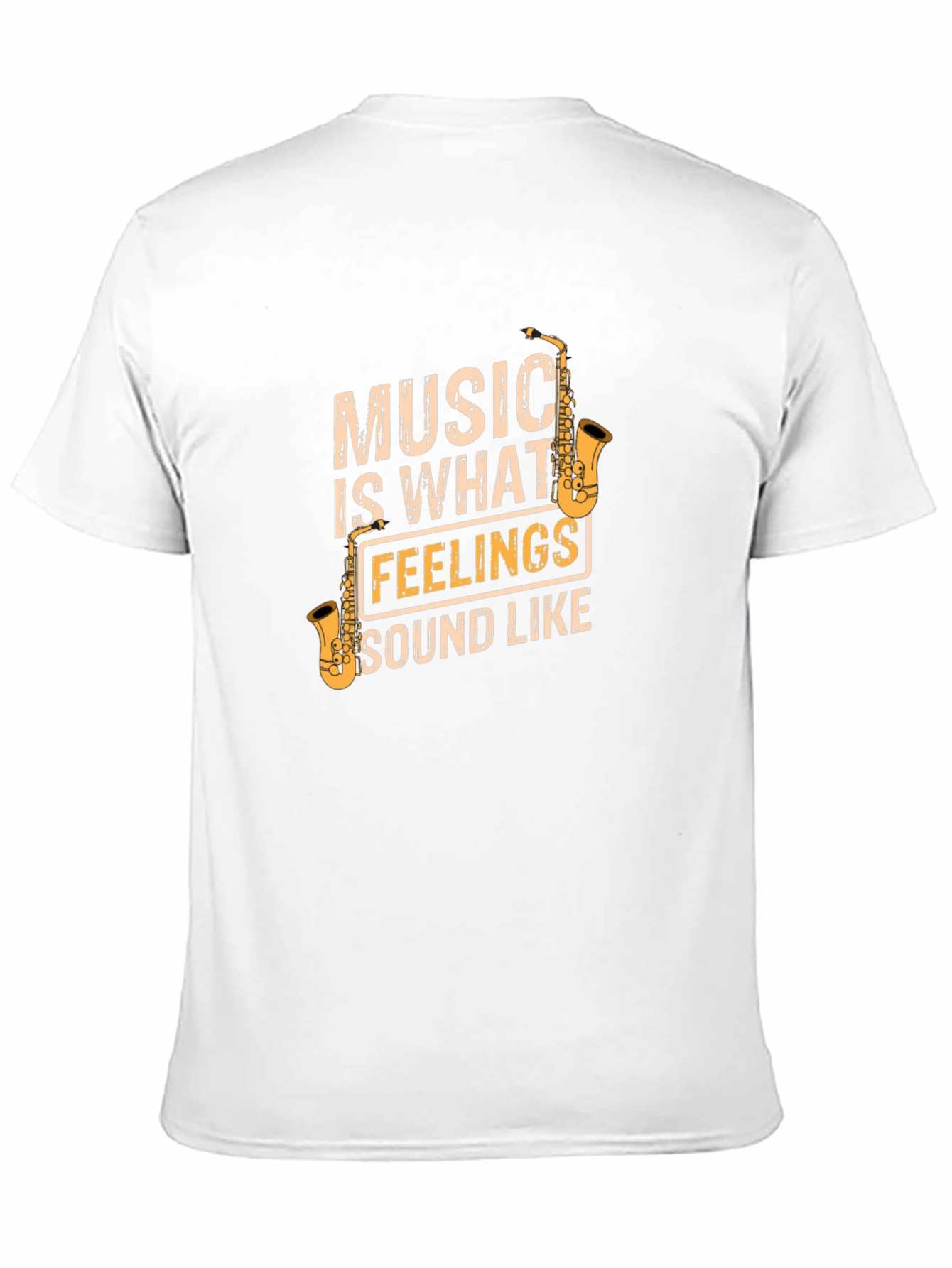 Black Music is What Feelings Sound Like Black T-Shirt view 11