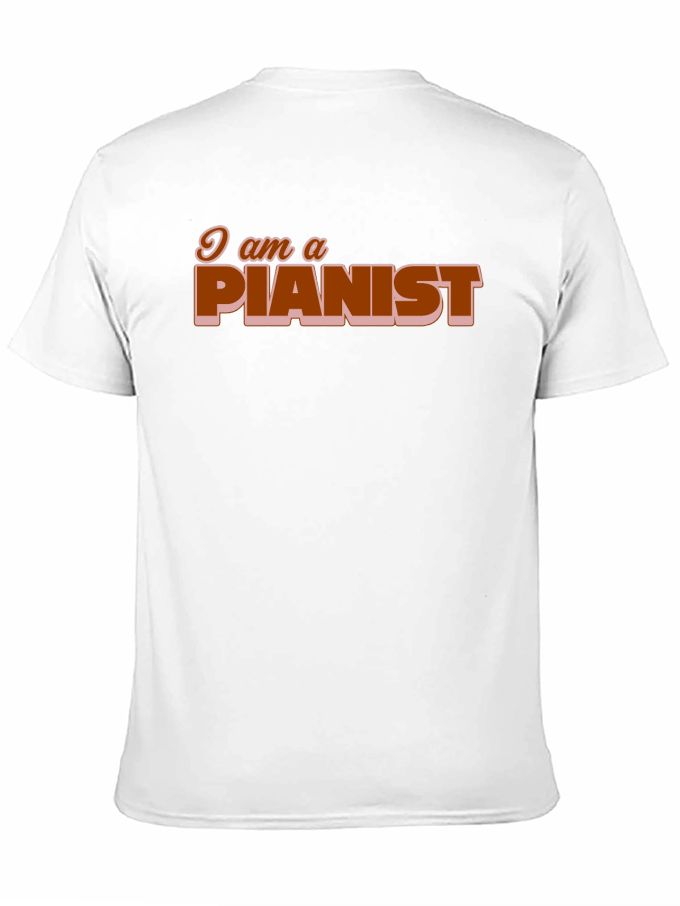 Black I am a Pianist T-Shirt - Music Lover Tee view 11