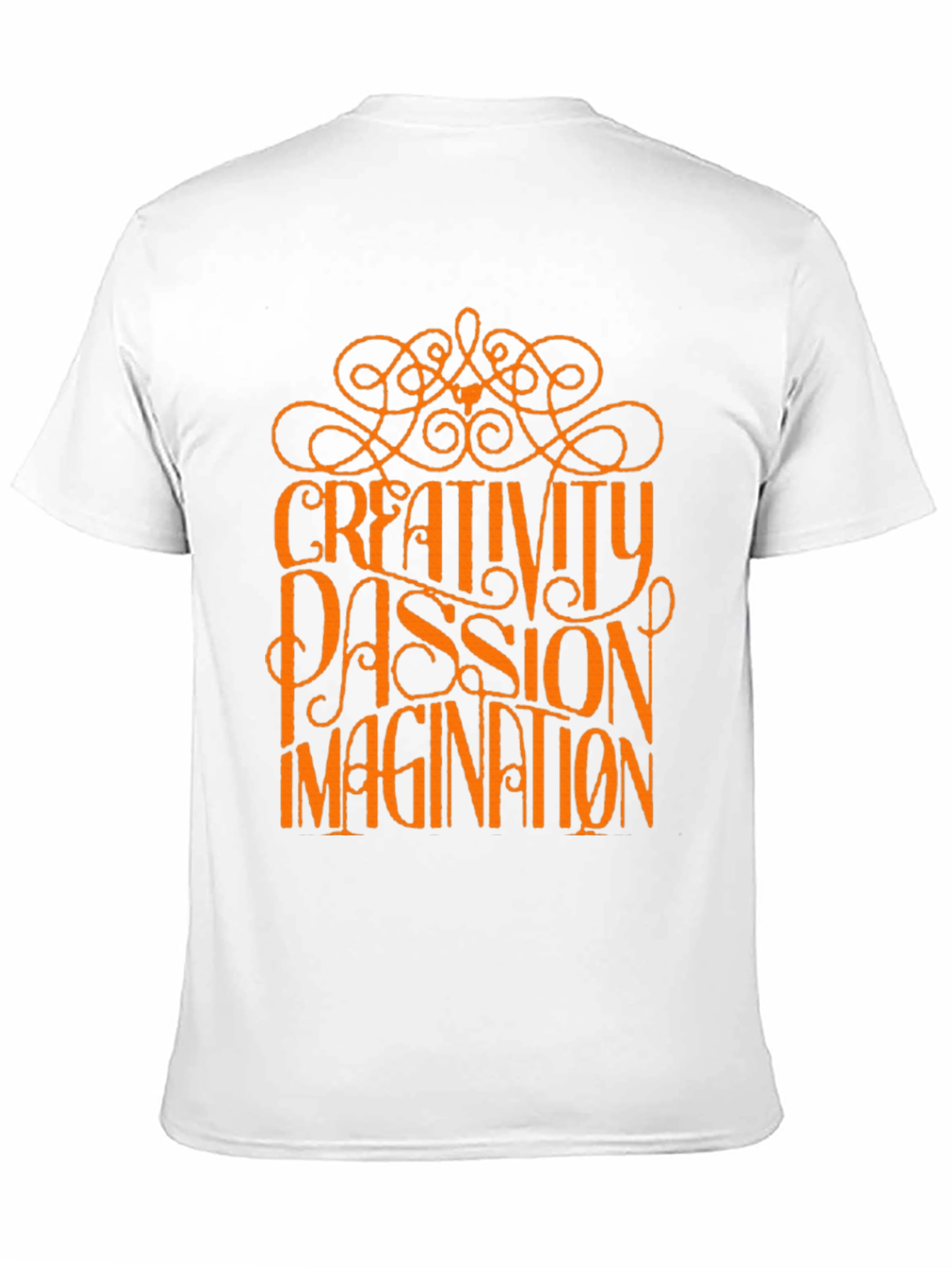 Black Creativity Passion Imagination Graphic Tee view 11