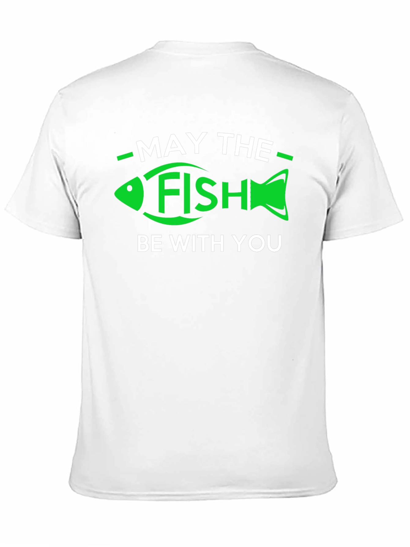 Black May the Fish Be With You T-Shirt view 11