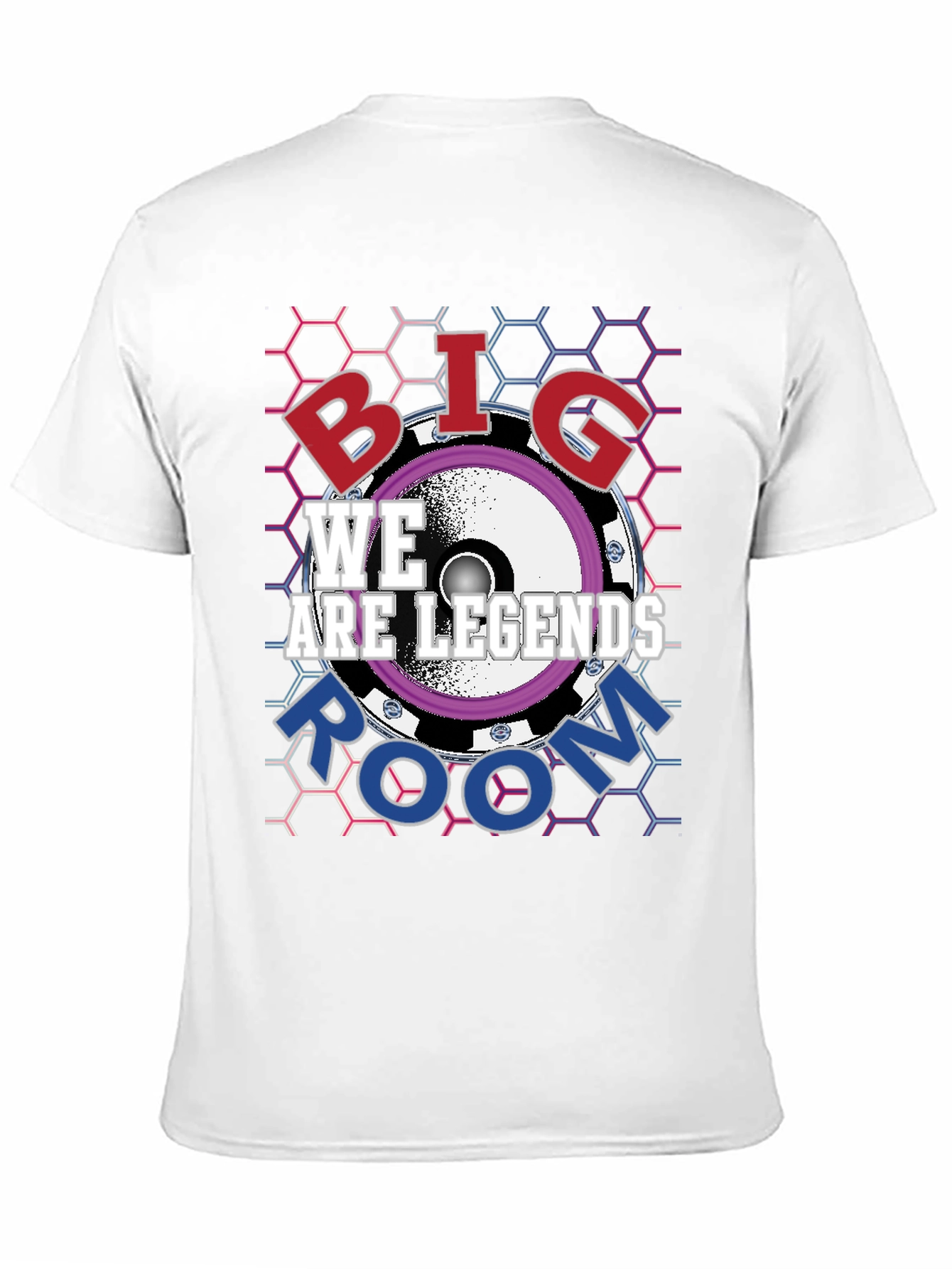 Black Big Room Music T-Shirt view 11