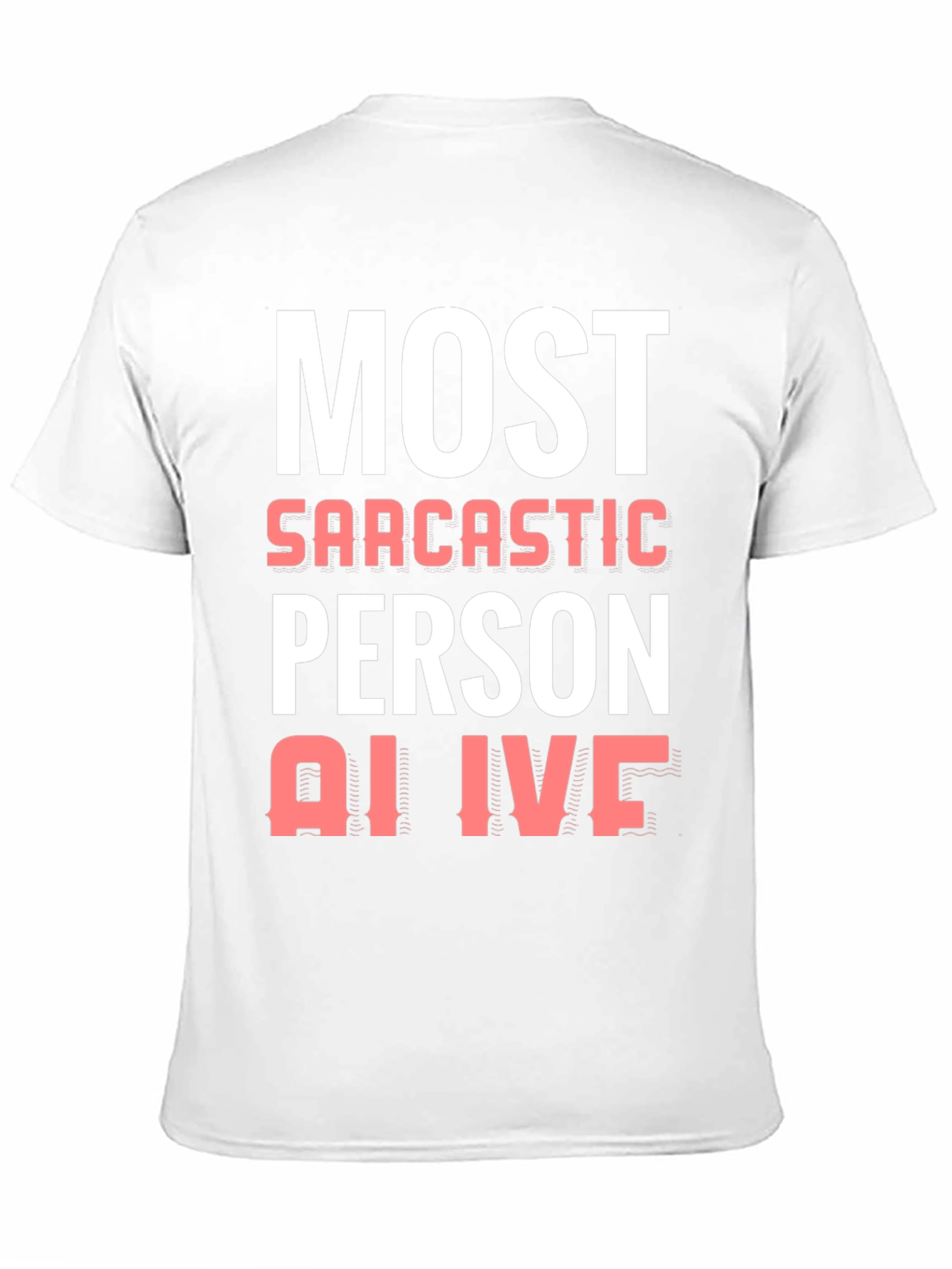 Black Sarcastic Humor Graphic Tee view 11