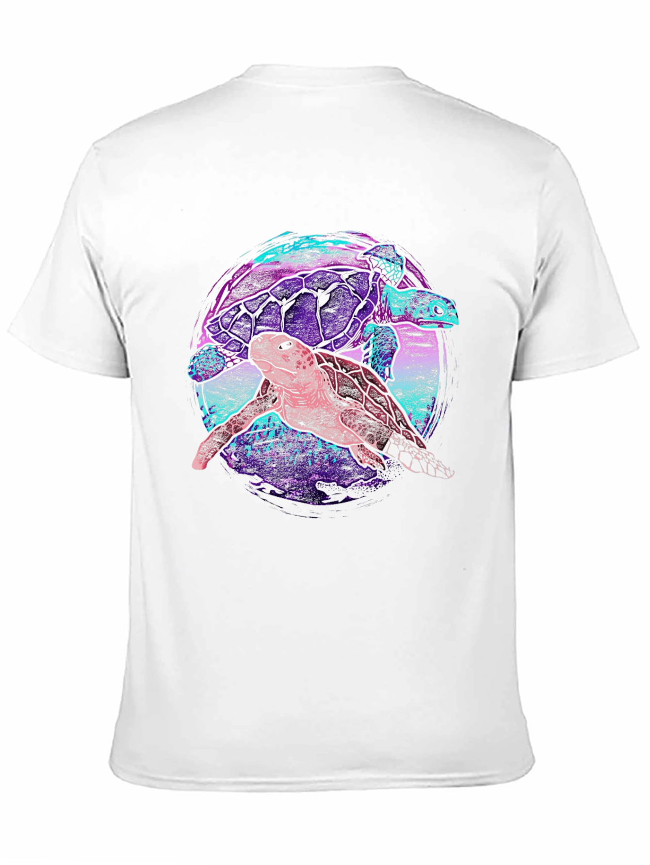 Black Turtle Duo Graphic Tee - Trendy Comfort view 11