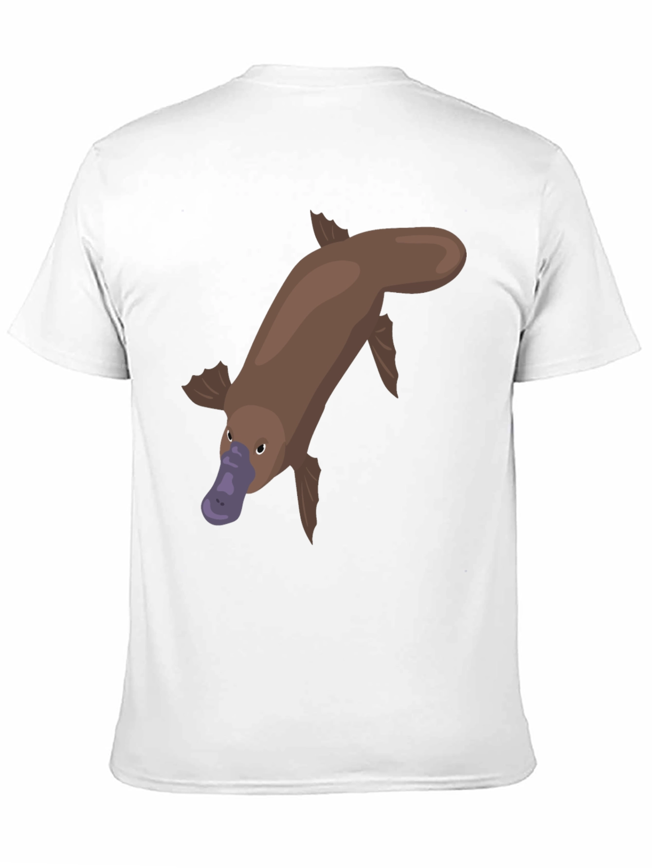 Black Platypus Graphic Tee - Unique Animal Shirt view 11