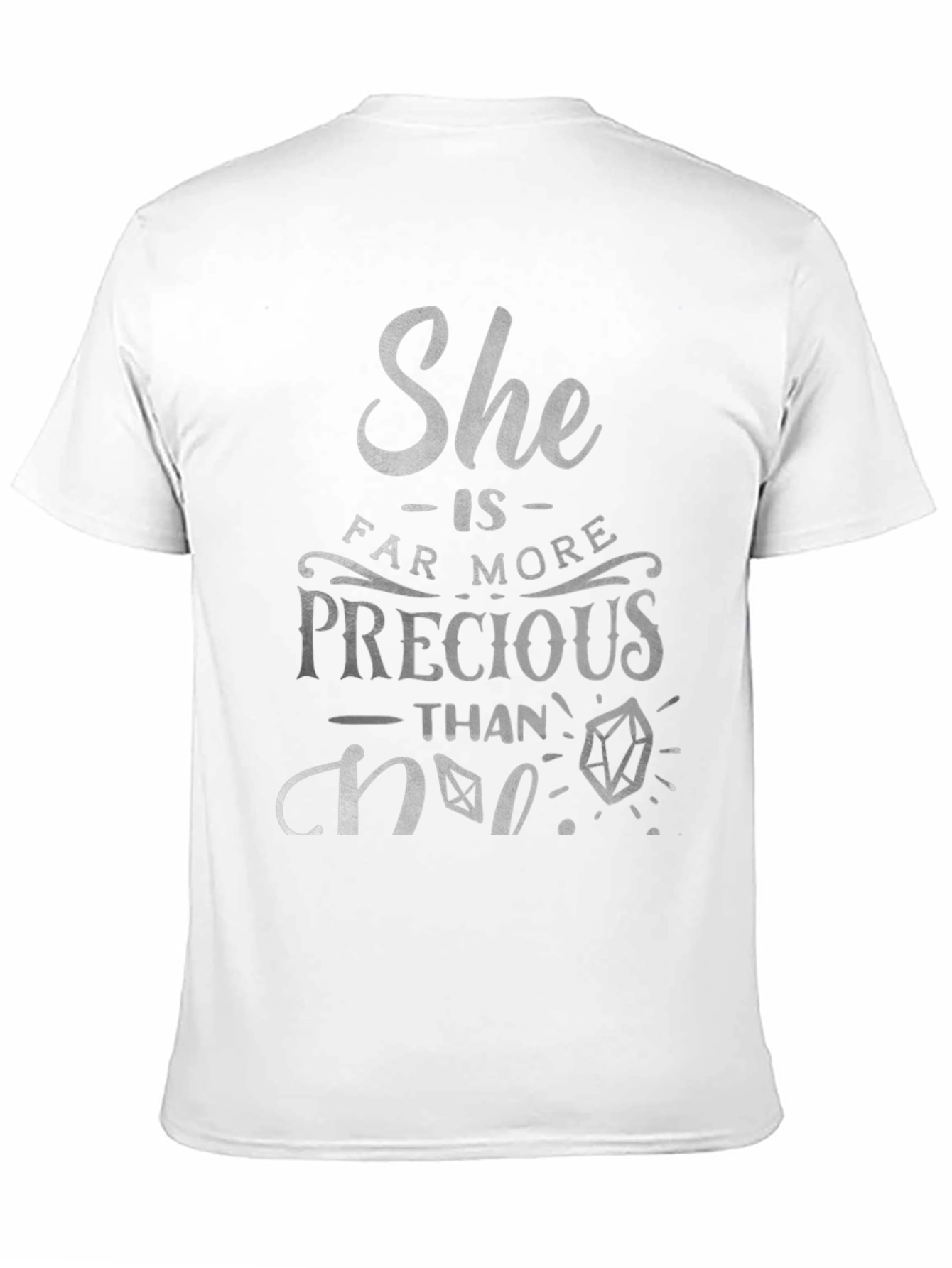 Black She Is More Precious Than Rubies T-Shirt view 11