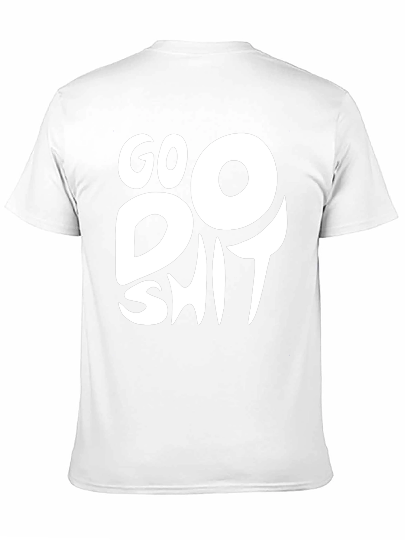 Black Go Do Shit Black Graphic T-Shirt view 11