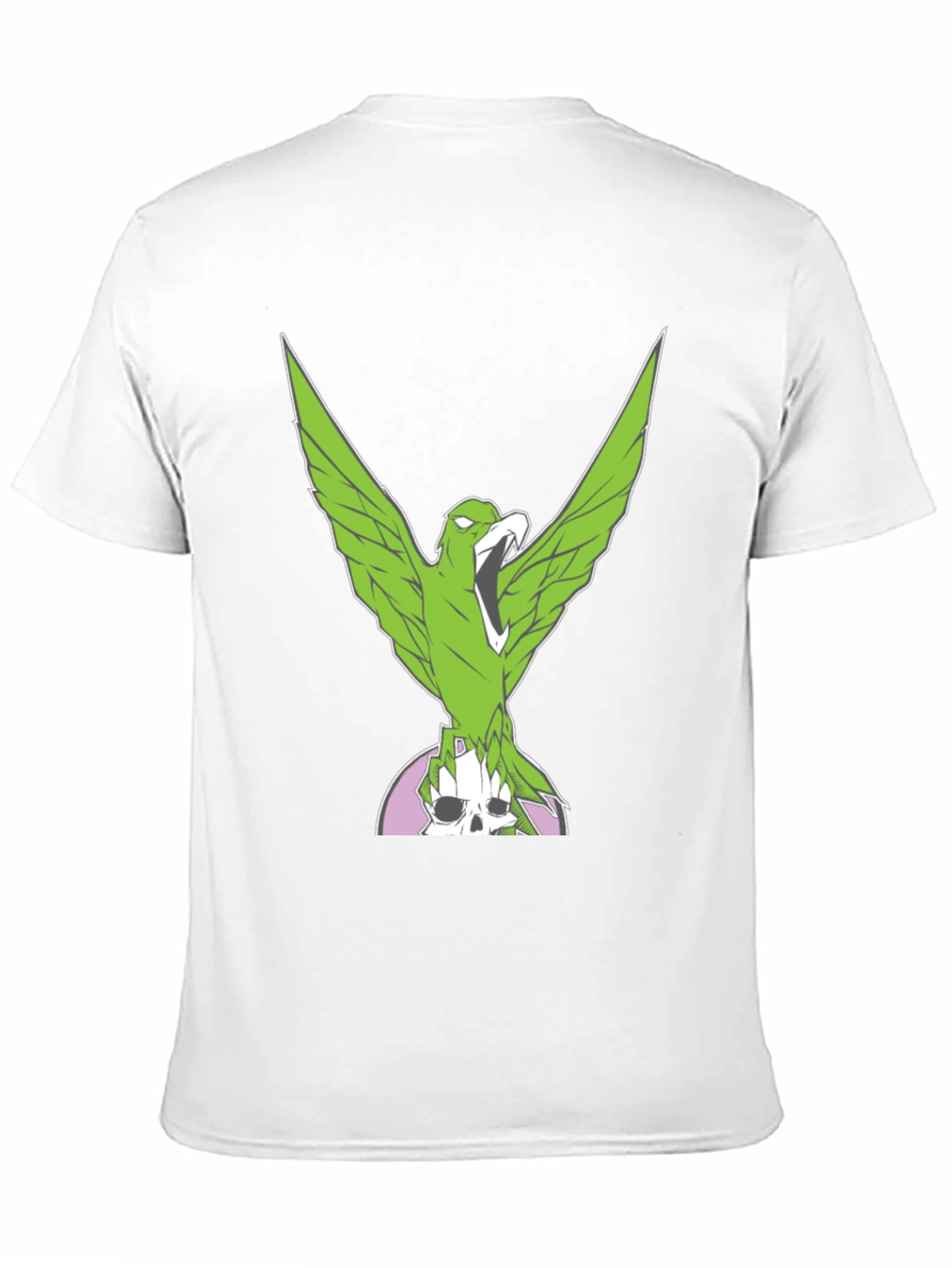 Black Green Eagle Graphic Tee view 11