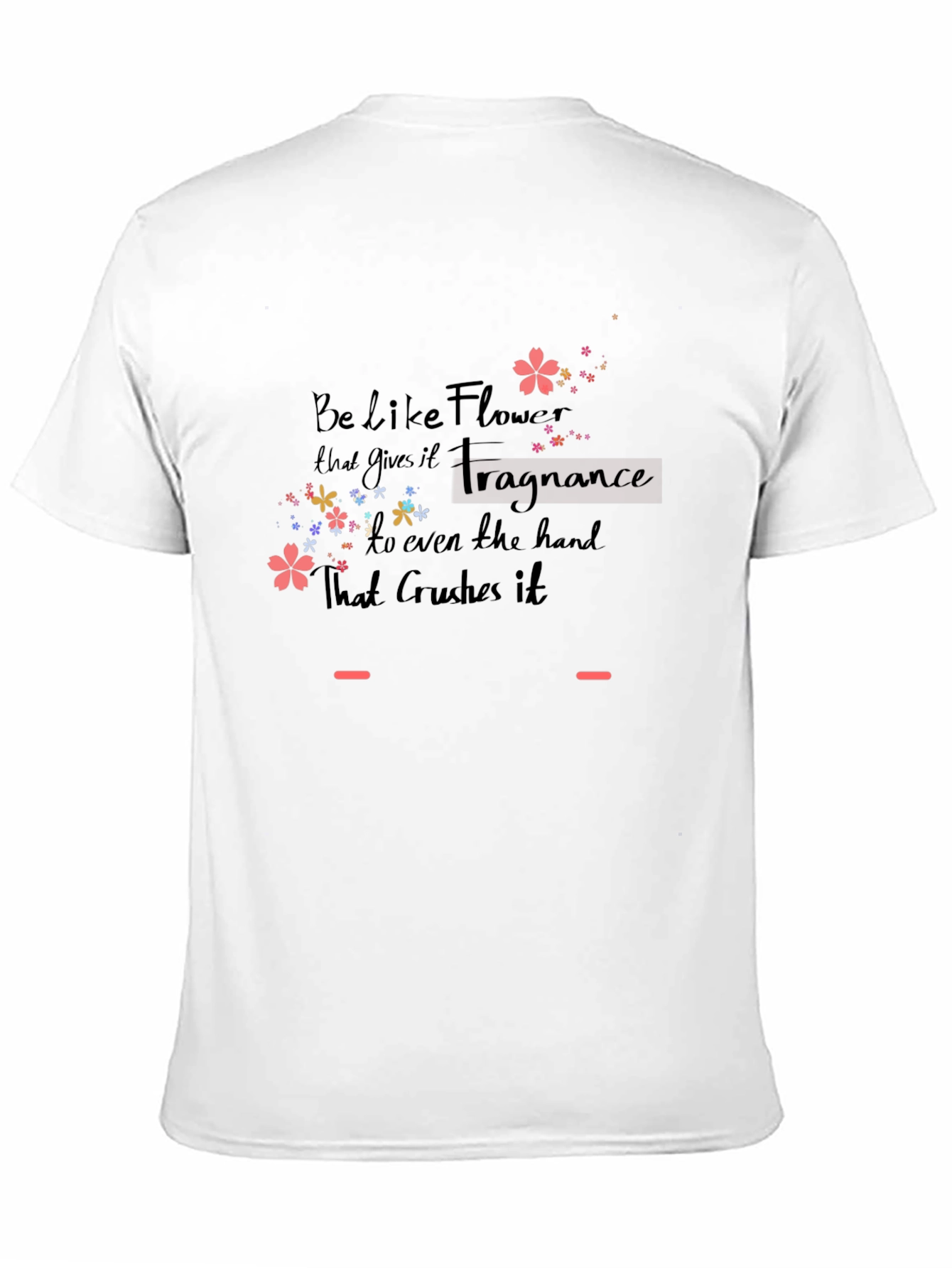 Black Be Like Flower T-Shirt - Inspirational Graphic Tee view 11