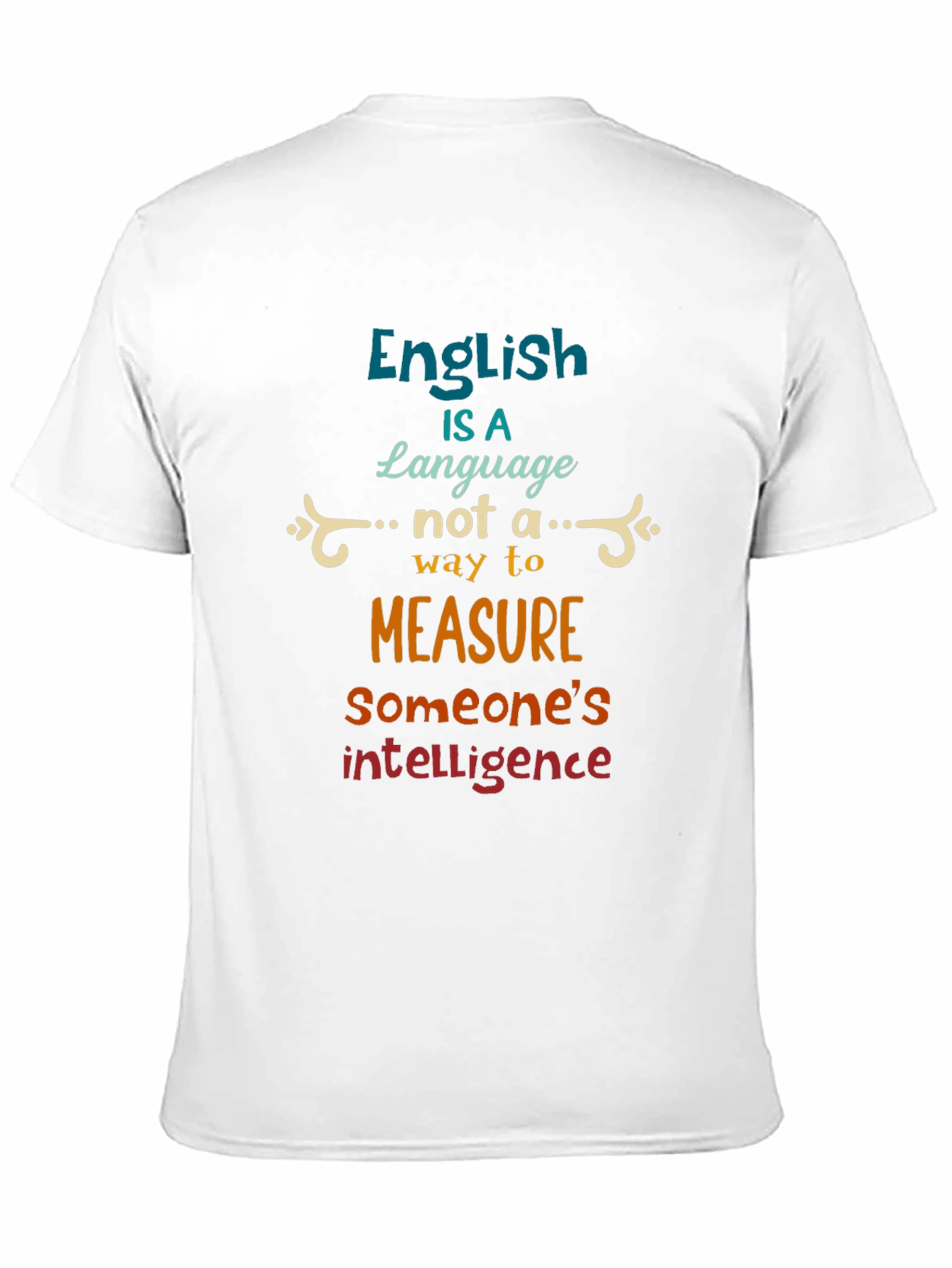 Black English is a Language T-Shirt view 11