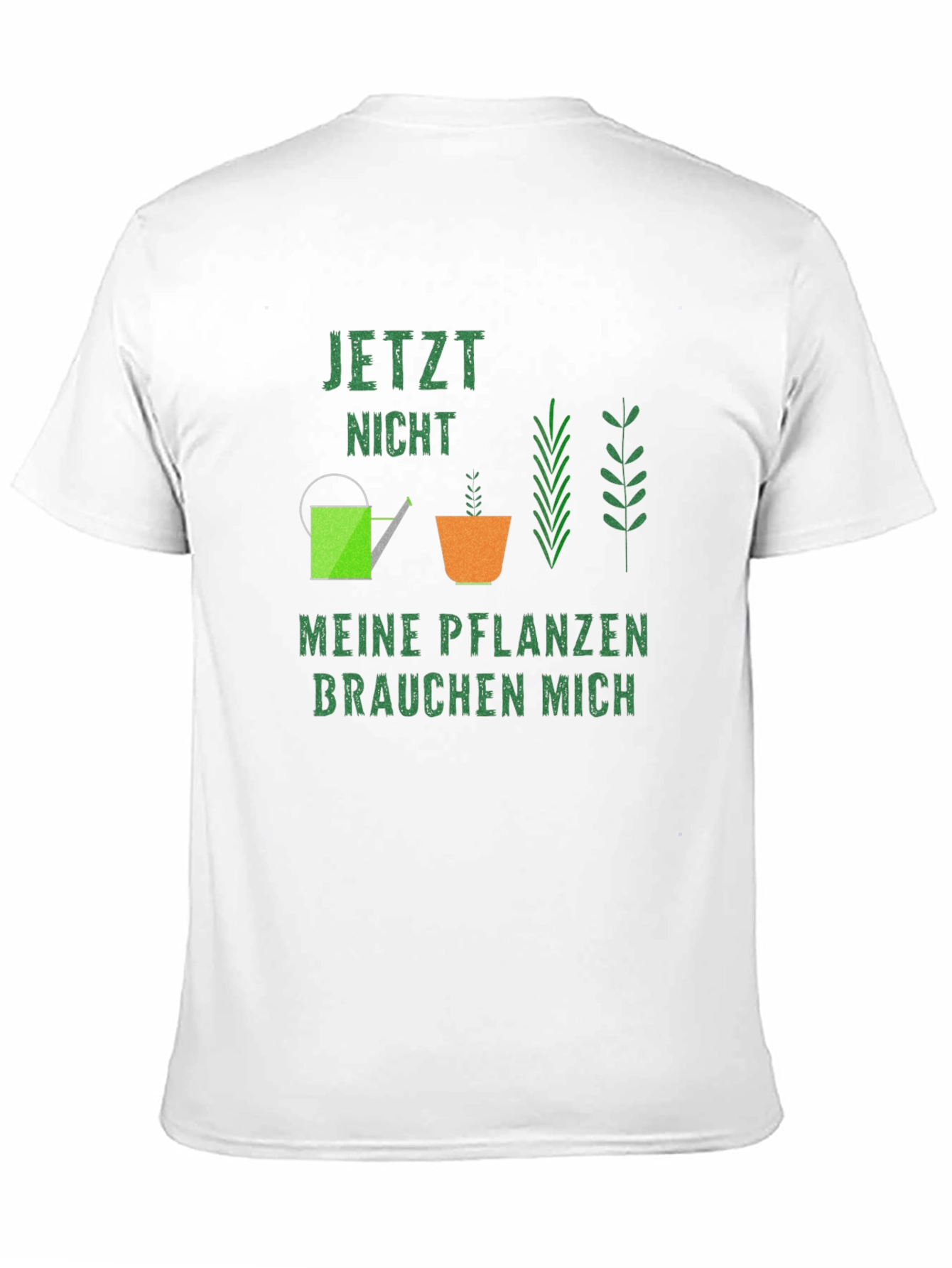 Black Plant Lover Graphic Tee - Jetzt Nicht Meine Pflanzen Brauchen Mich view 11