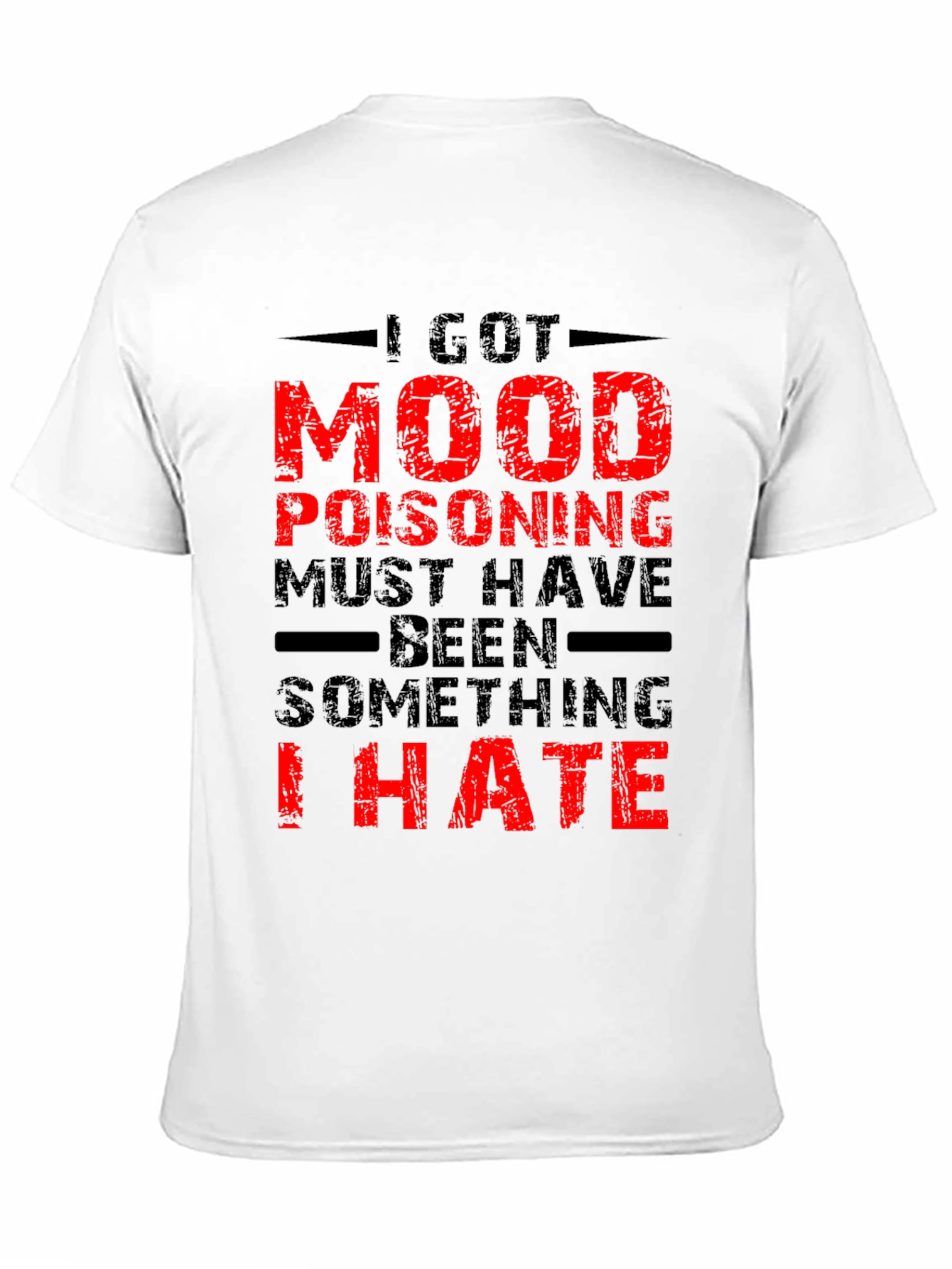 Black Mood Poisoning Graphic Tee - Black view 11