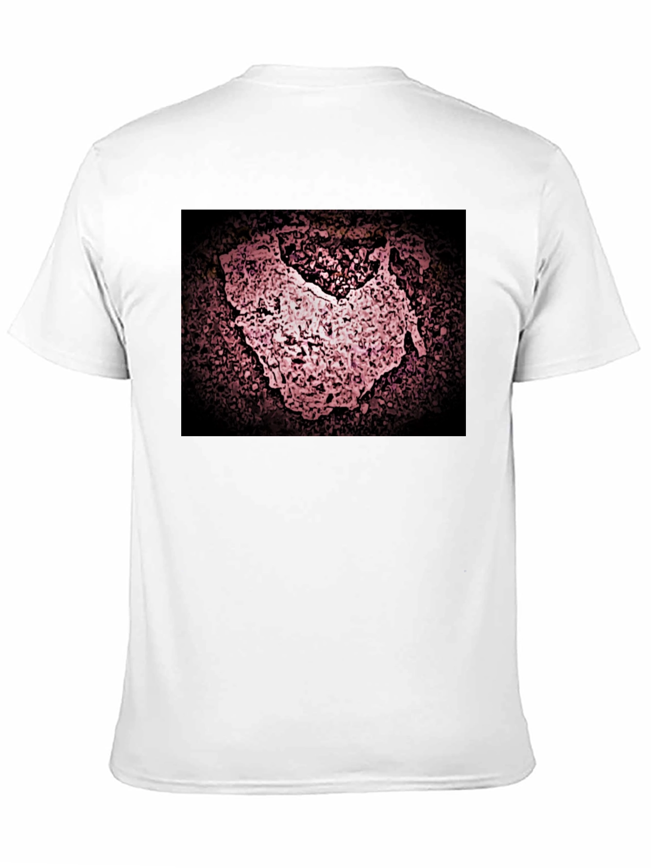 Black Abstract Graphic Print Black T-Shirt view 11