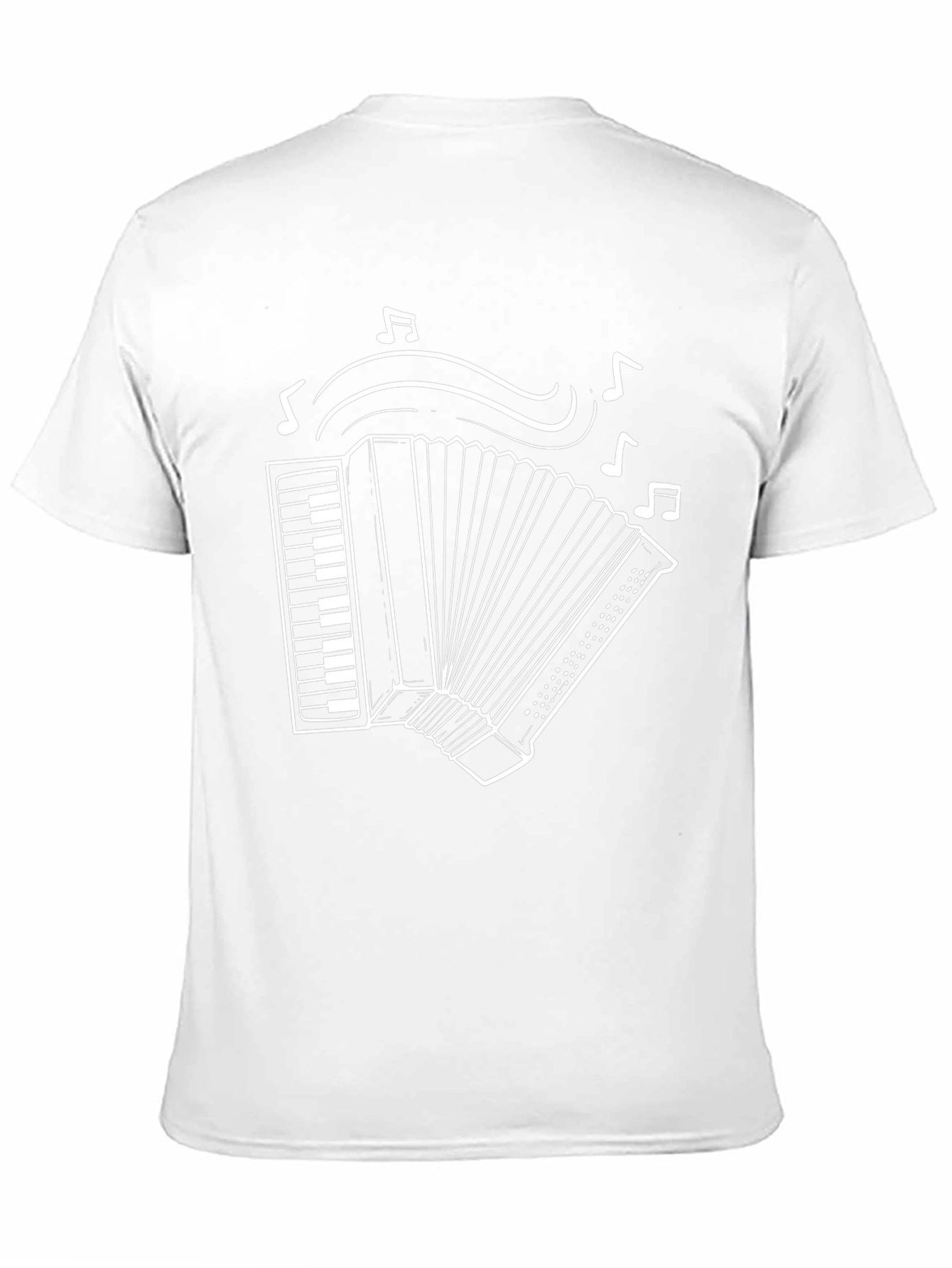 Black Accordion Music T-Shirt - Stylish Band Tee view 11
