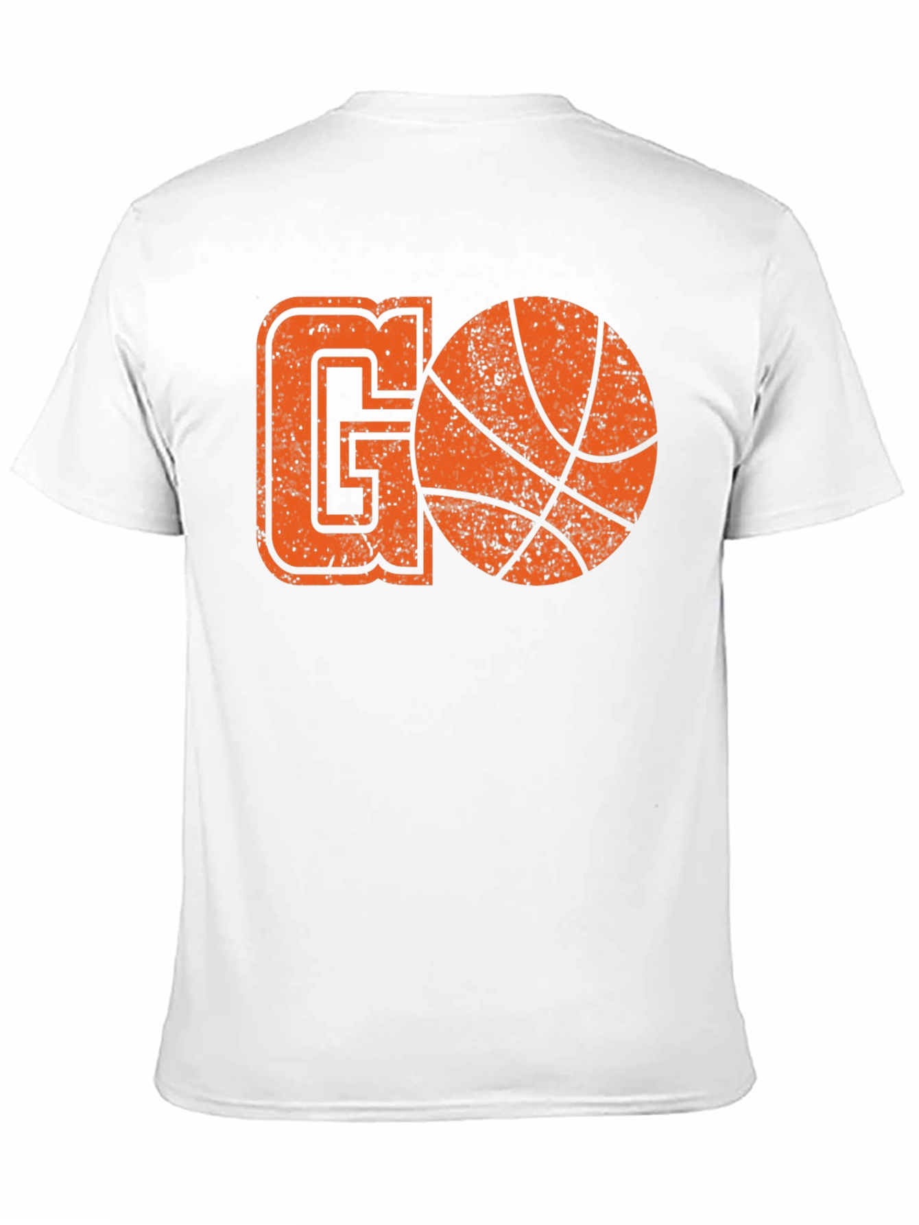Black Basketball GO T-Shirt - Black Cotton Graphic Tee view 11