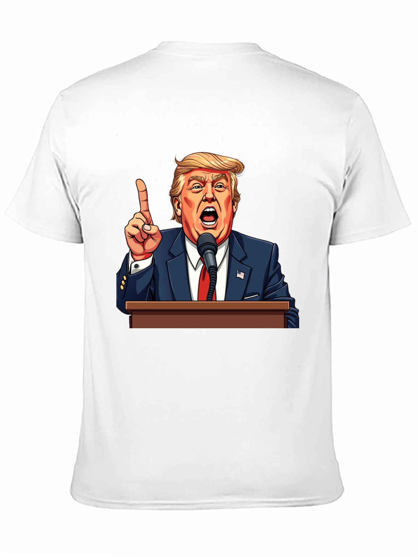 Trump Graphic Tee - Political Humor Apparel - 11