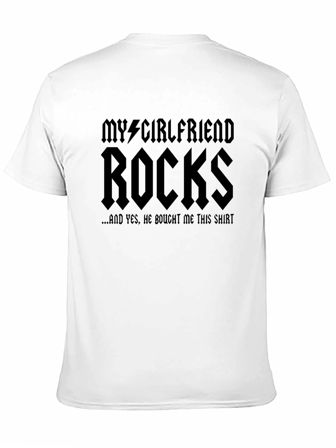 My Girlfriend Rocks Graphic Tee - 11