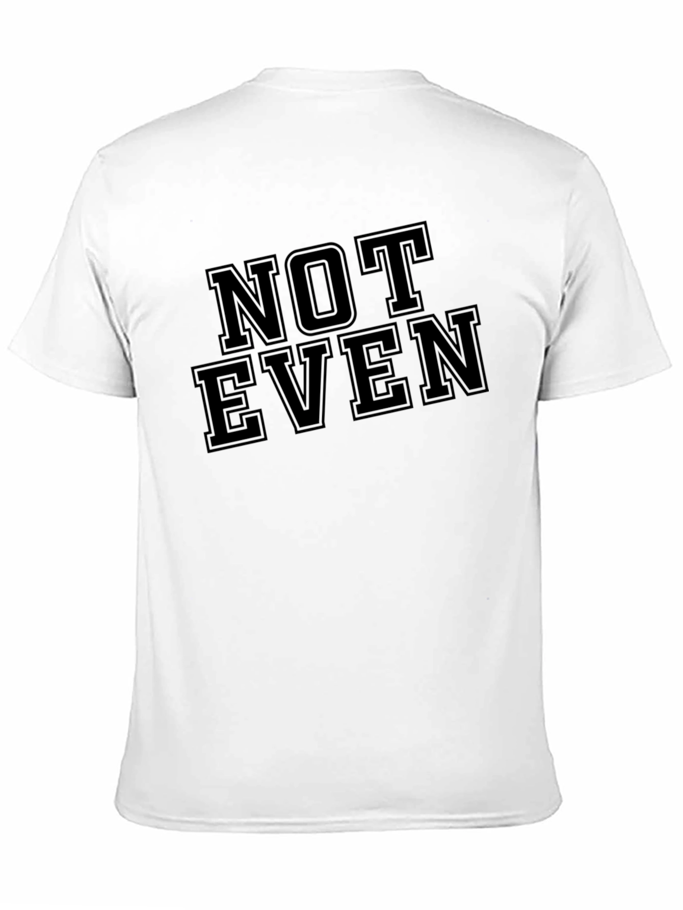 Black Not Even Graphic T-Shirt - Casual Style view 11