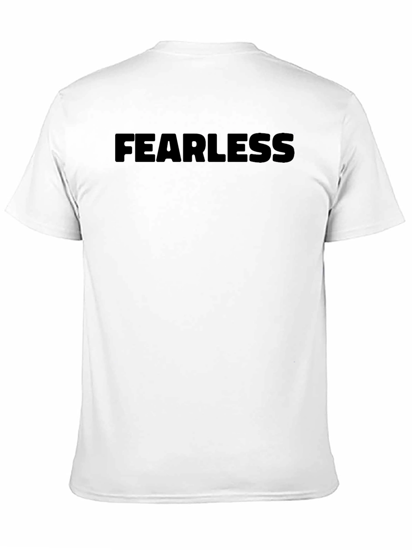 Black Fearless Black Graphic Tee - Men's view 11